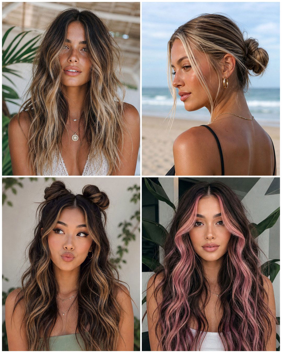25 Effortless Beachy Hairstyles for Long Hair