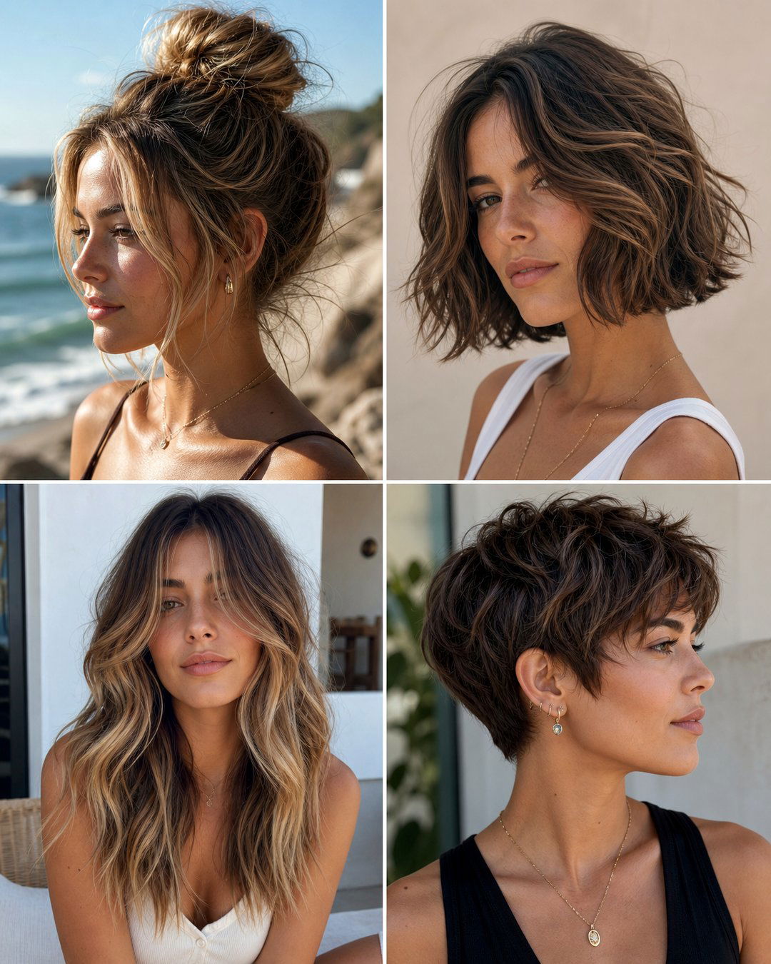 25 Effortless Beachy Hairstyles for a Chic Vibe