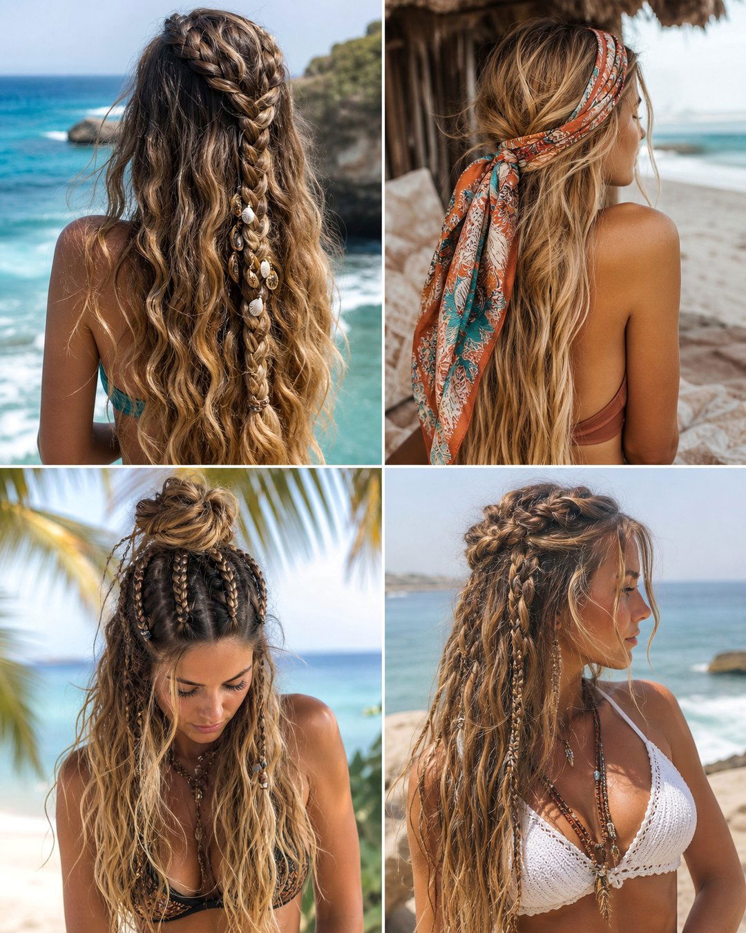25 Effortless Long Hair Beach Hairstyles for Summer