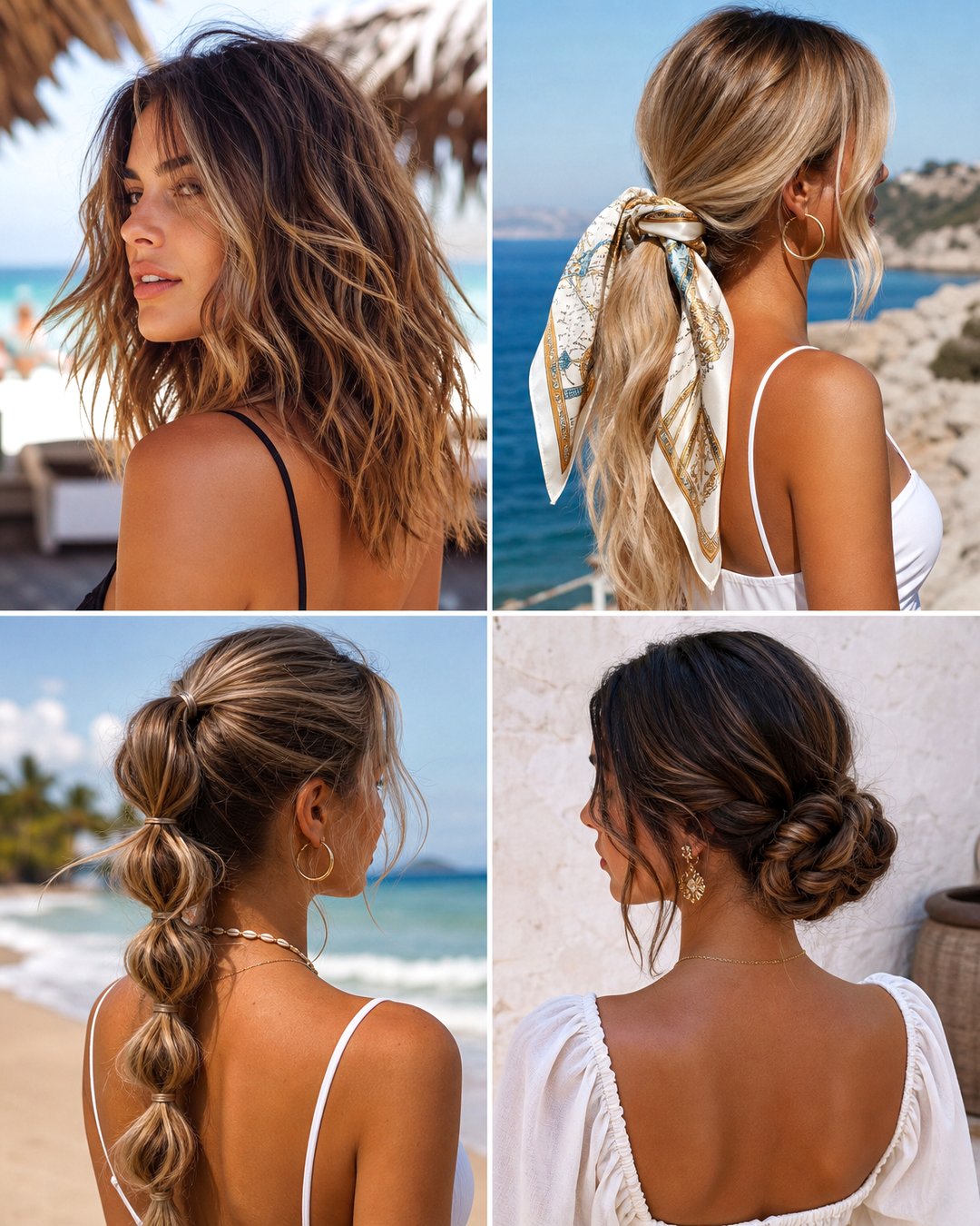 25 Effortless Medium Length Hair Beach Hairstyles to Try