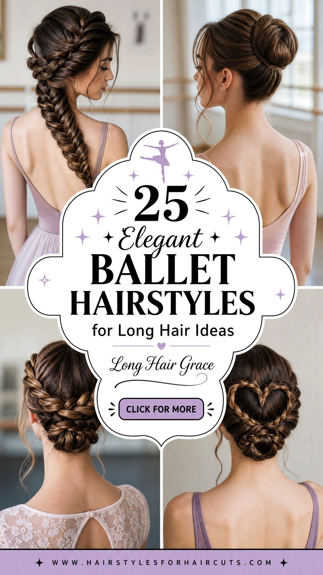 25 Elegant Ballet Hairstyles for Long Hair Ideas - 25 Elegant Ballet Hairstyles for Long Hair Ideas