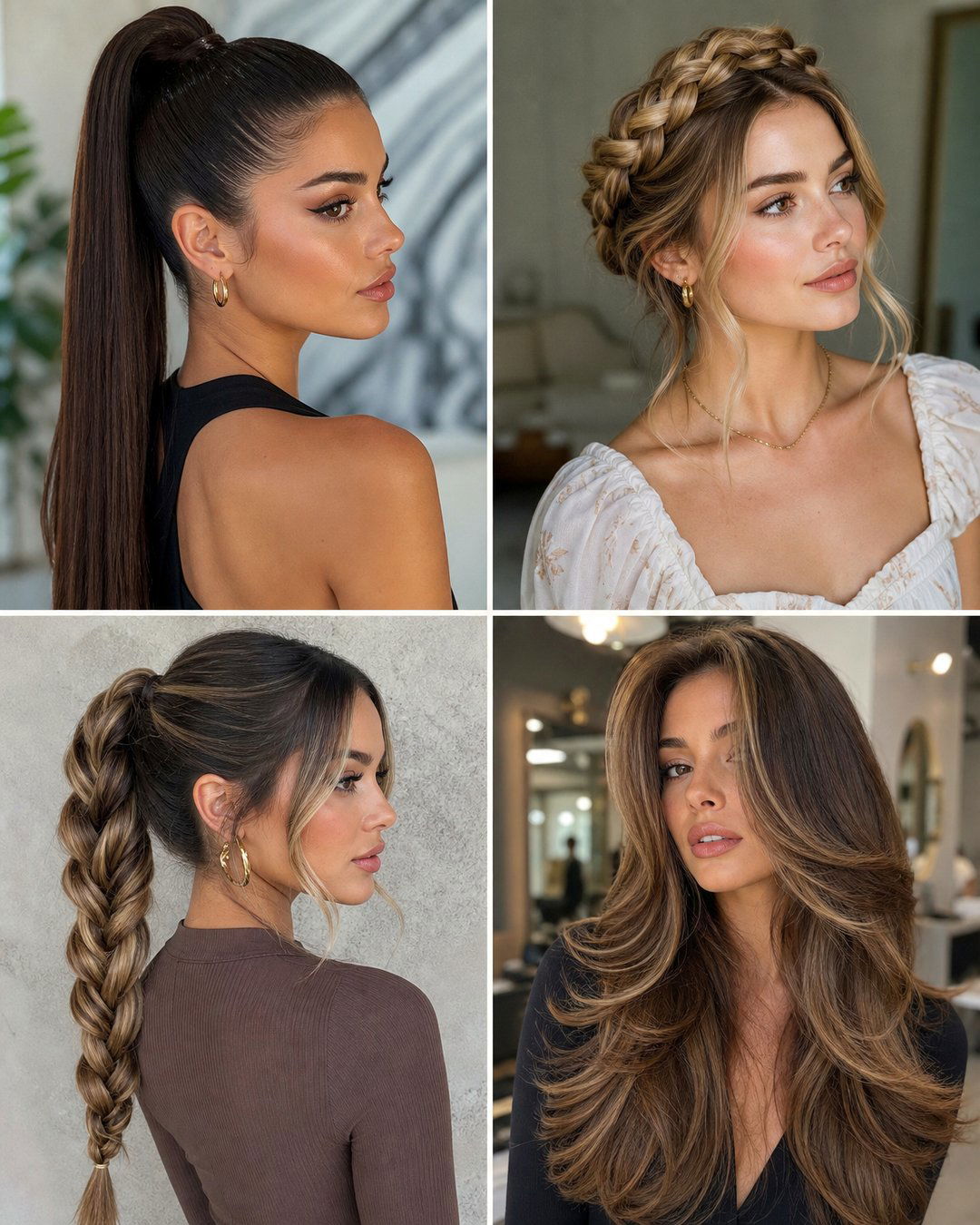 25 Elegant Dinner Hairstyles for Long Hair to Try