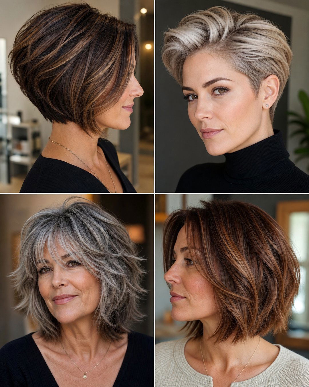25 Elegant Hairstyles for Gray Hair Over 70 Women