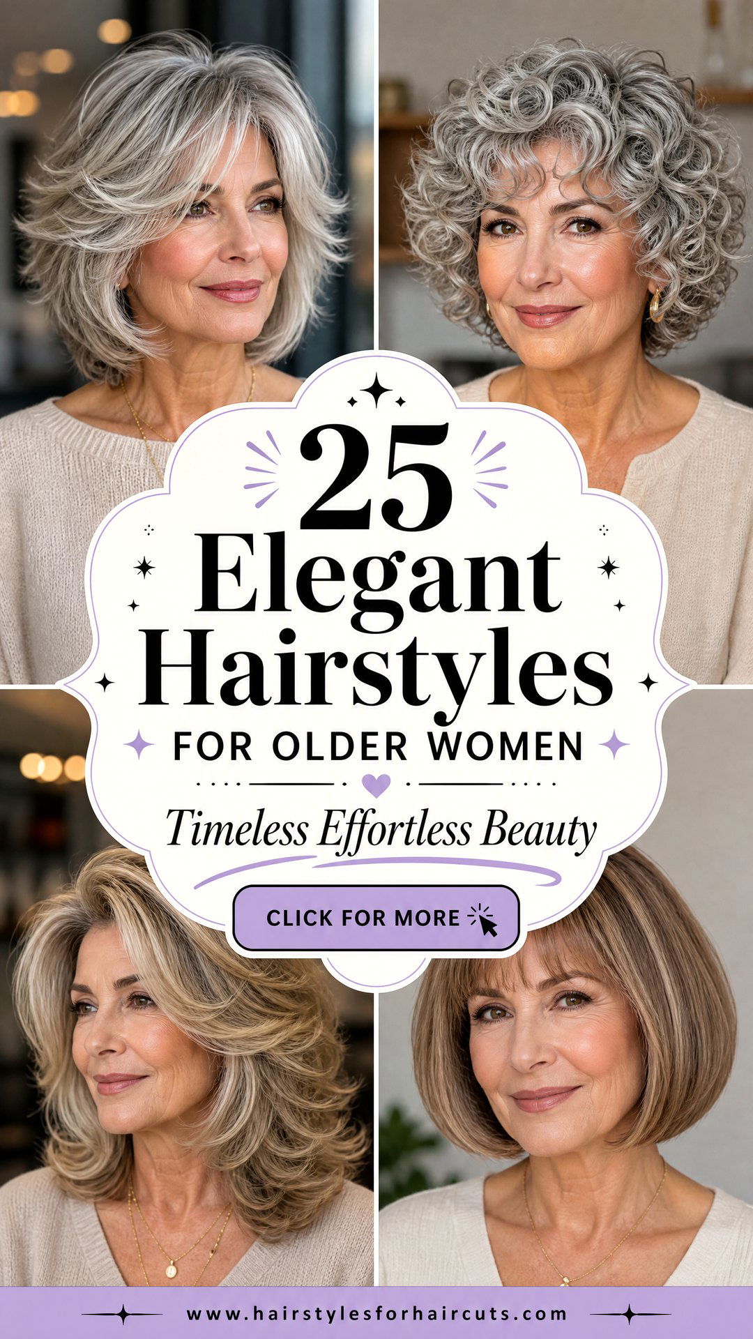 25 Elegant Hairstyles for Older Women to Try - 25 Elegant Hairstyles for Older Women to Try