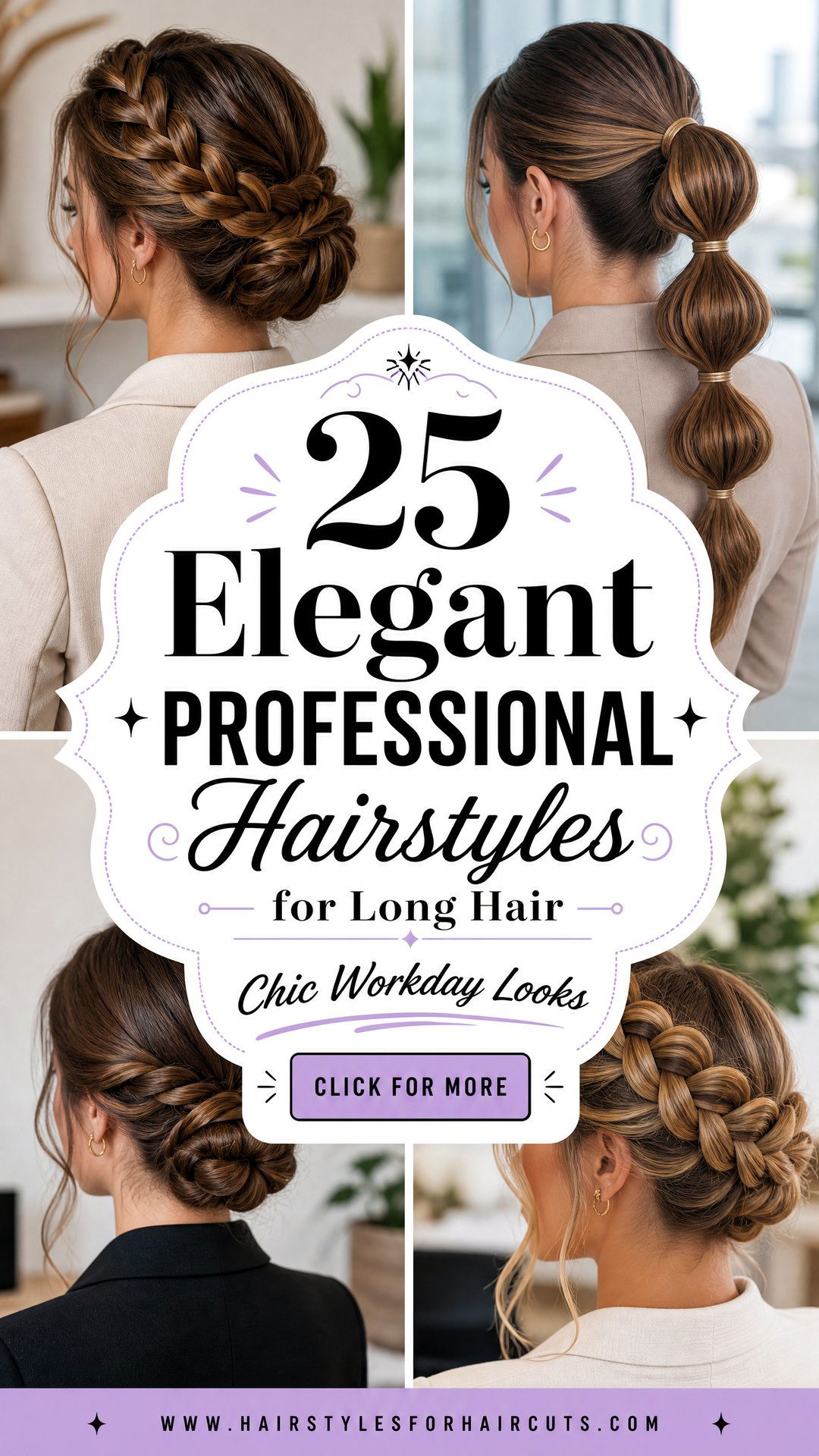 25 Elegant Professional Hairstyles for Long Hair - 25 Elegant Professional Hairstyles for Long Hair