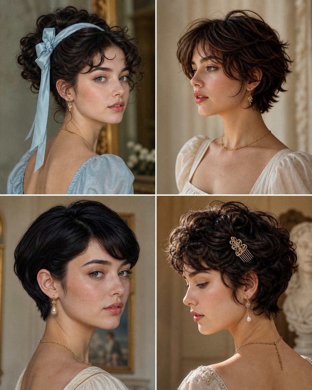 25 Elegant Short Hair Regency Hairstyles to Inspire You