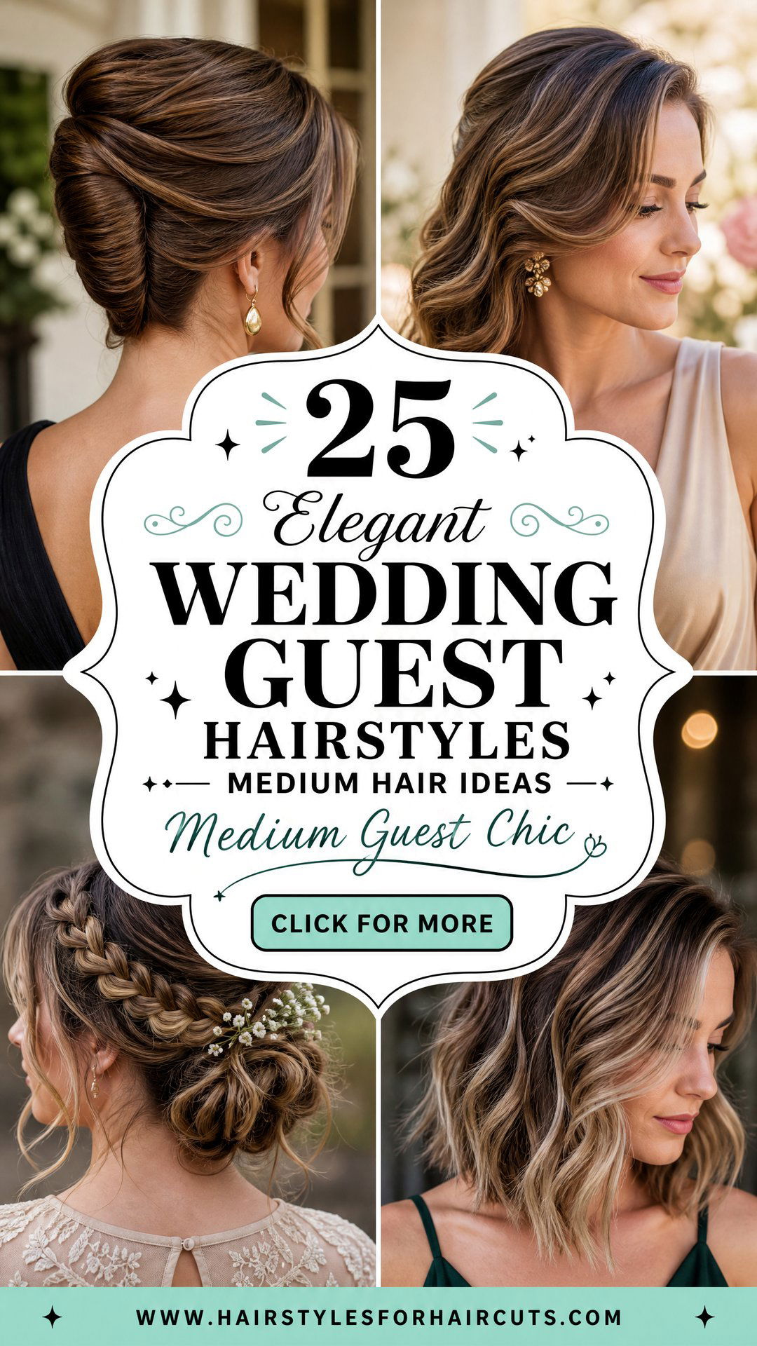 25 Elegant Wedding Guest Hairstyles Medium Hair Ideas - 25 Elegant Wedding Guest Hairstyles Medium Hair Ideas