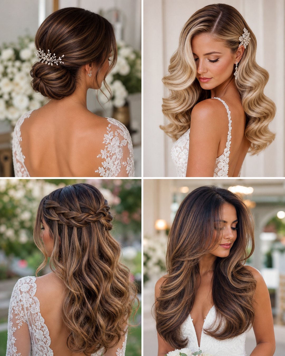 25 Elegant Wedding Hairstyles Medium Length Hair Ideas