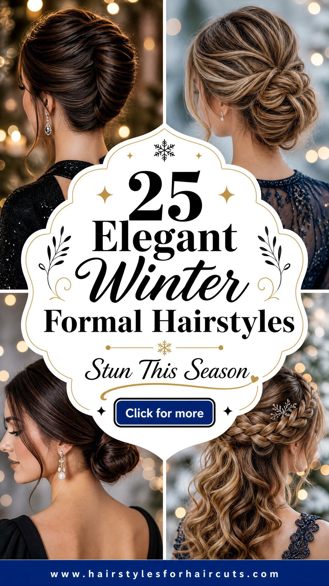 25 Elegant Winter Formal Hairstyles to Stun In - 25 Elegant Winter Formal Hairstyles to Stun In