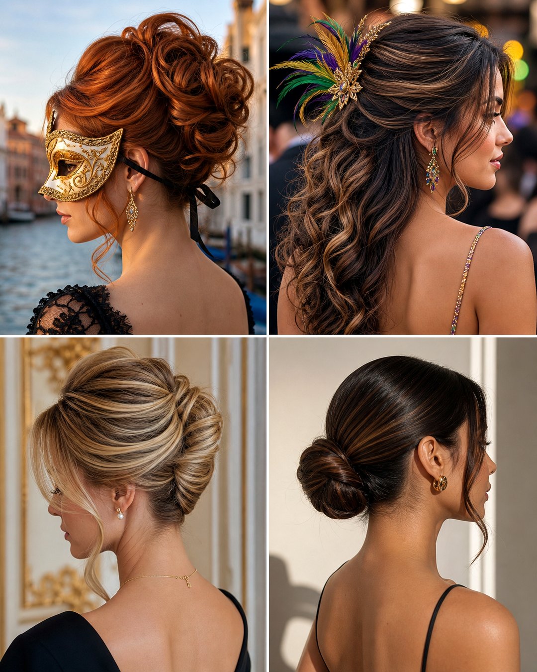 25 Enchanting Masquerade Hairstyles for a Magical Night