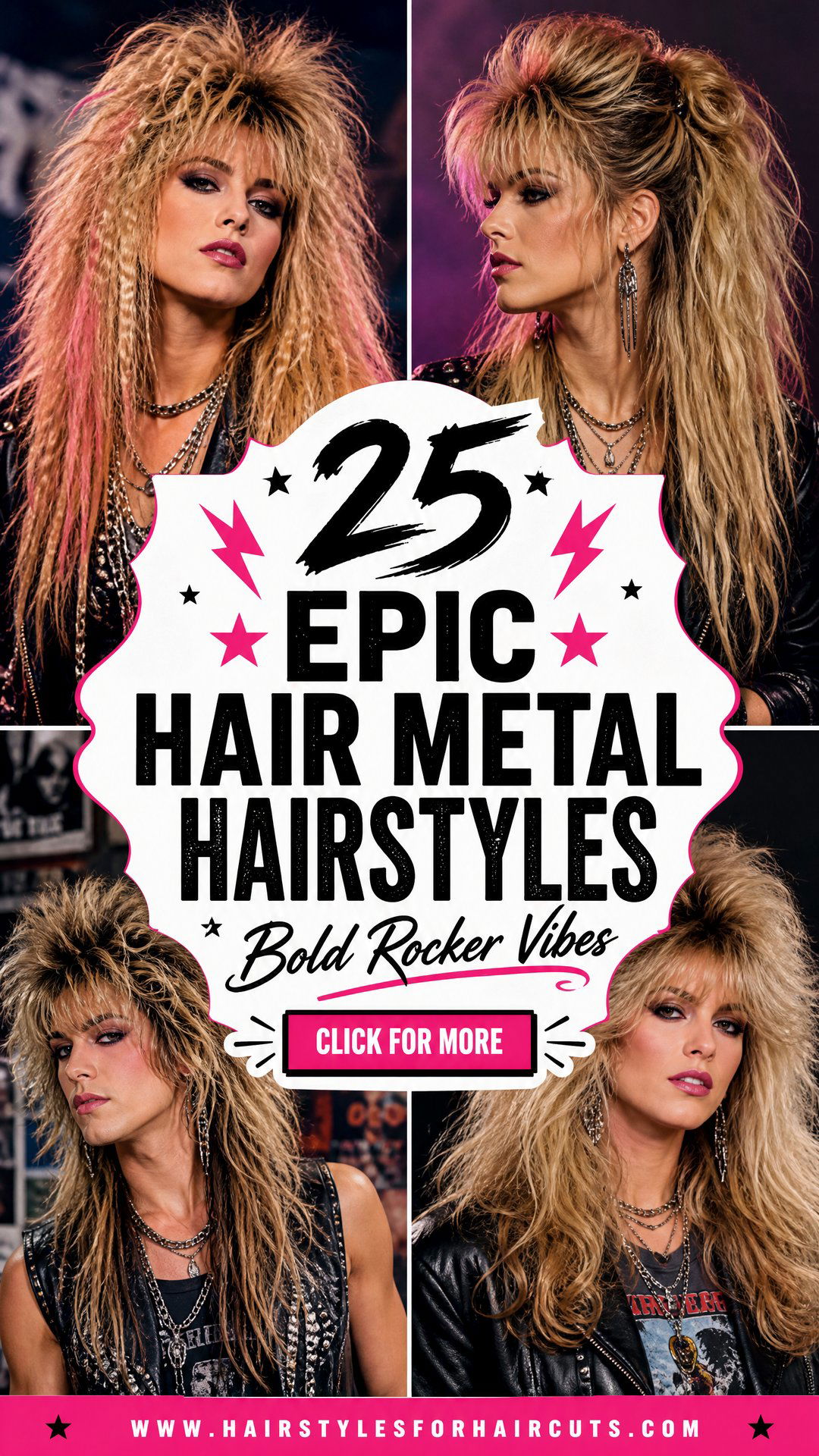 25 Epic Hair Metal Hairstyles for a Bold Rocker Look - 25 Epic Hair Metal Hairstyles for a Bold Rocker Look