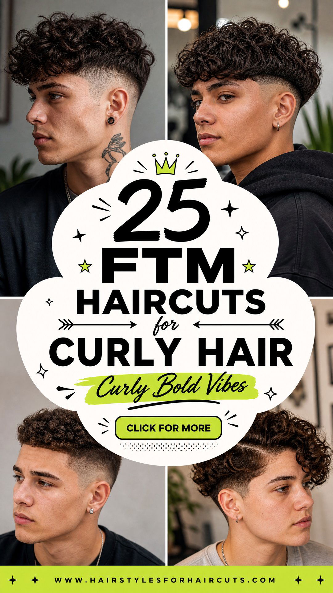 25 FTM Haircuts for Curly Hair to Inspire Your Look - 25 FTM Haircuts for Curly Hair to Inspire Your Look