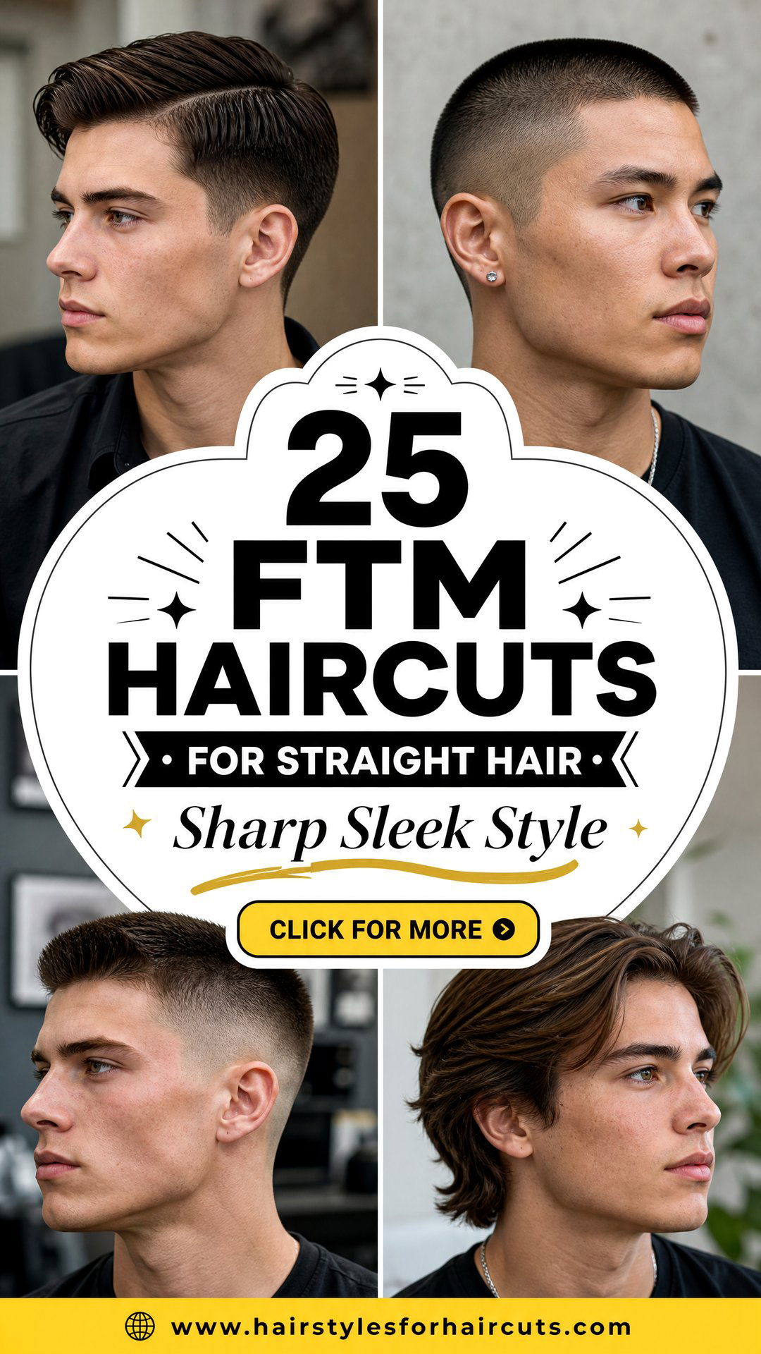 25 FTM Haircuts for Straight Hair to Inspire You - 25 FTM Haircuts for Straight Hair to Inspire You