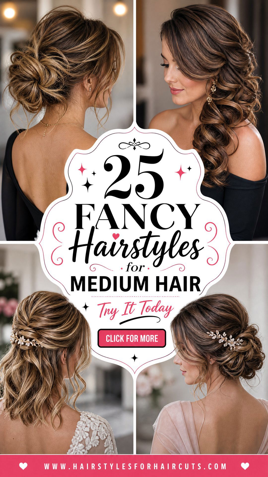 25 Fancy Hairstyles for Medium Hair to Try Today - 25 Fancy Hairstyles for Medium Hair to Try Today