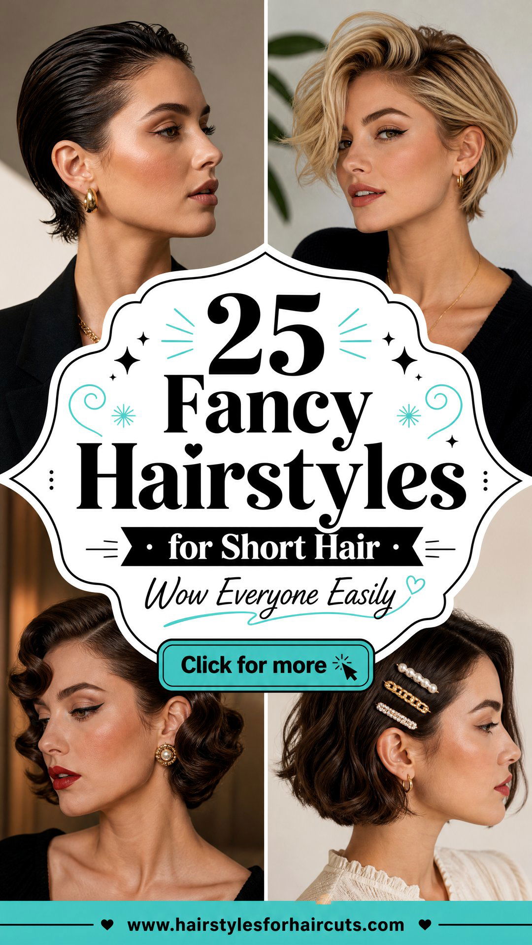 25 Fancy Hairstyles for Short Hair to Wow Everyone - 25 Fancy Hairstyles for Short Hair to Wow Everyone