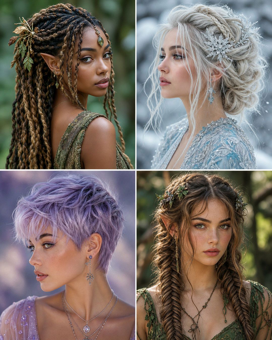 25 Fantasy Hairstyles to Unleash Your Magical Side