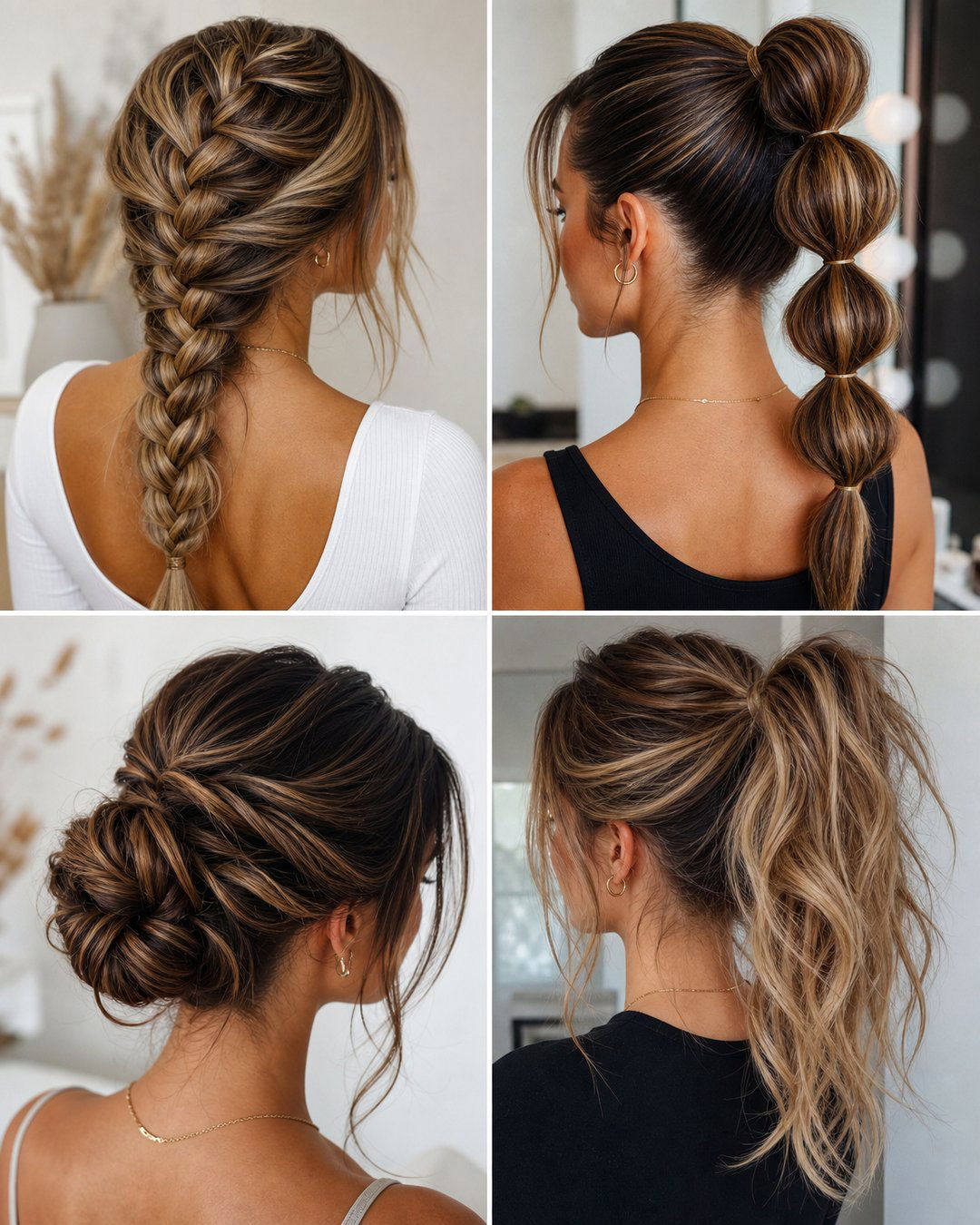 25 Fast Hairstyles for Quick Effortless Everyday Looks