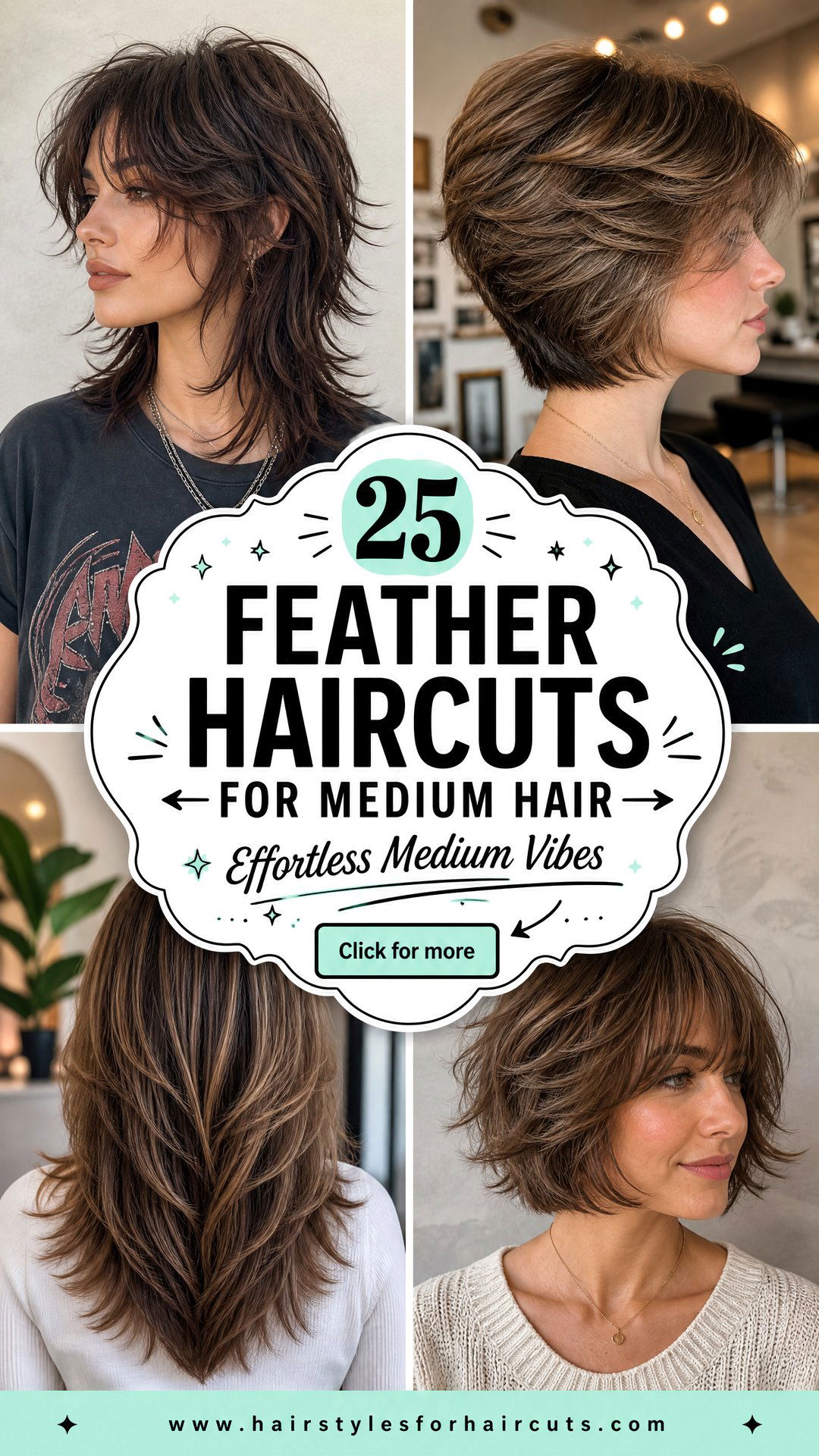 25 Feather Haircuts for Medium Hair to Inspire You - 25 Feather Haircuts for Medium Hair to Inspire You