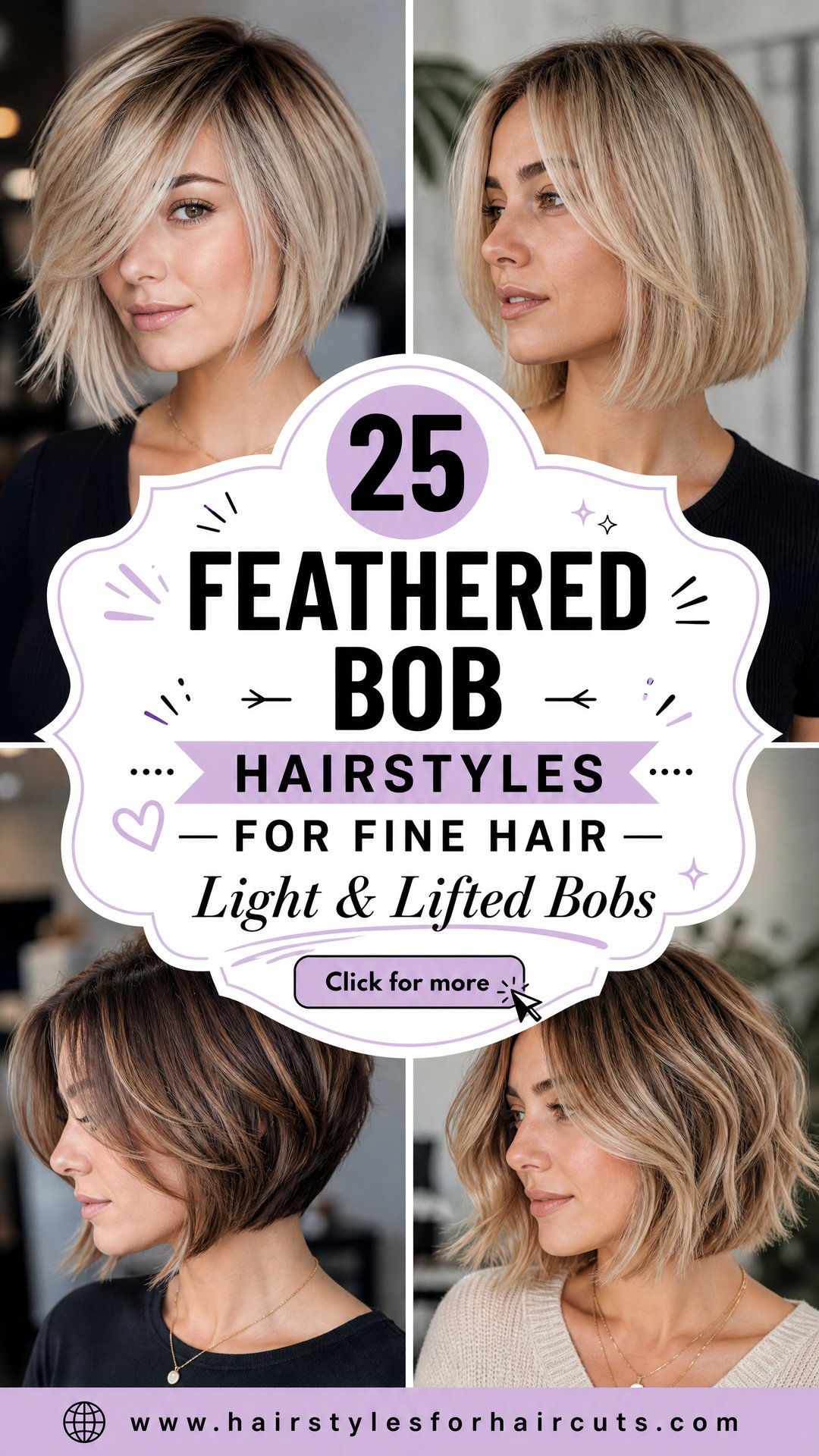 25 Feathered Bob Hairstyles for Fine Hair to Try - 25 Feathered Bob Hairstyles for Fine Hair to Try