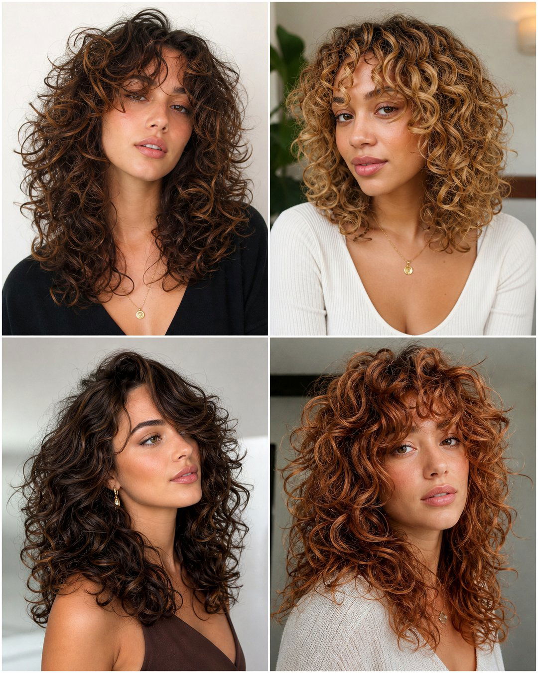 25 Feathered Haircuts Curly Hair Ideas Youll Love
