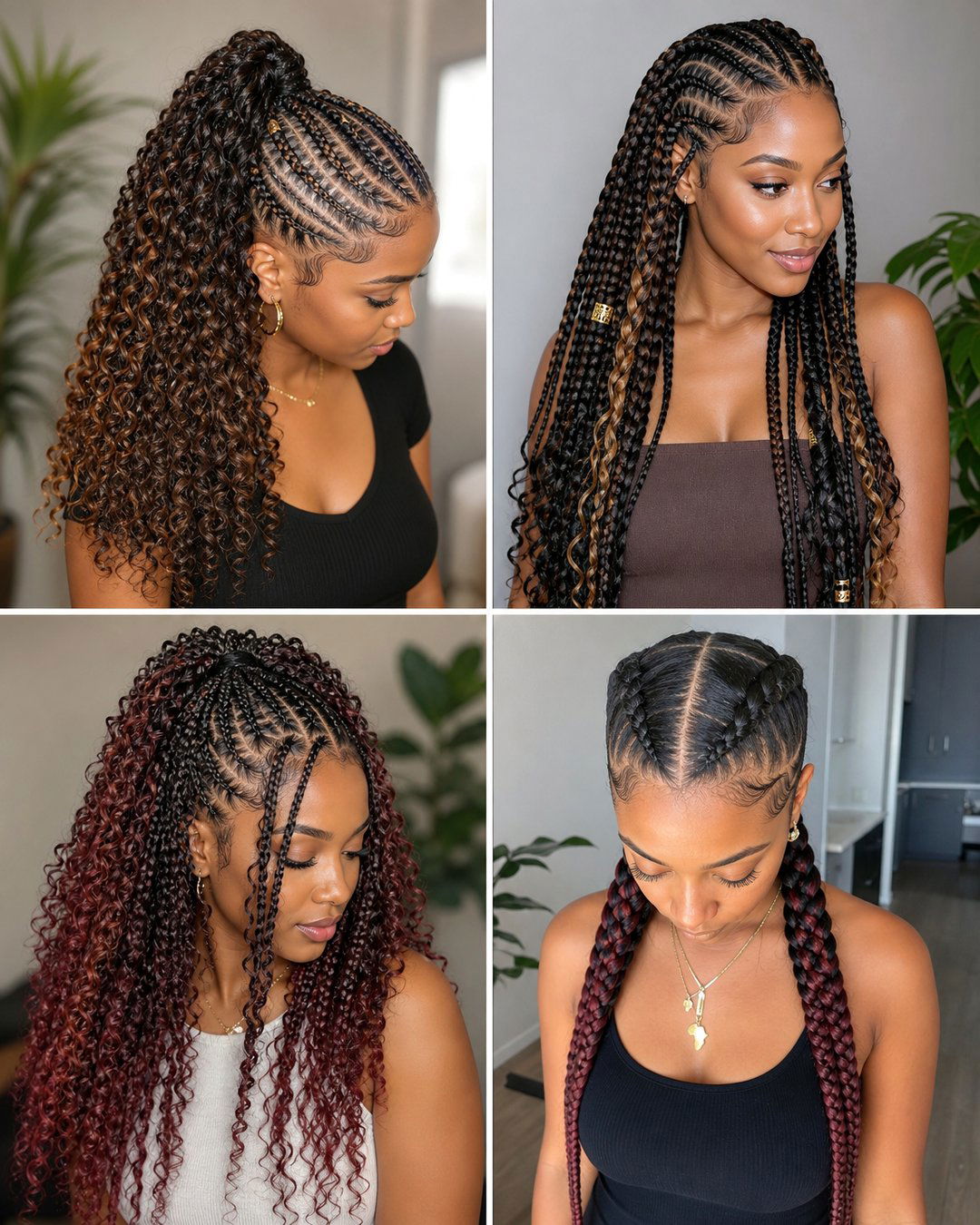25 Feed In Hairstyles for Stunning Protective Looks