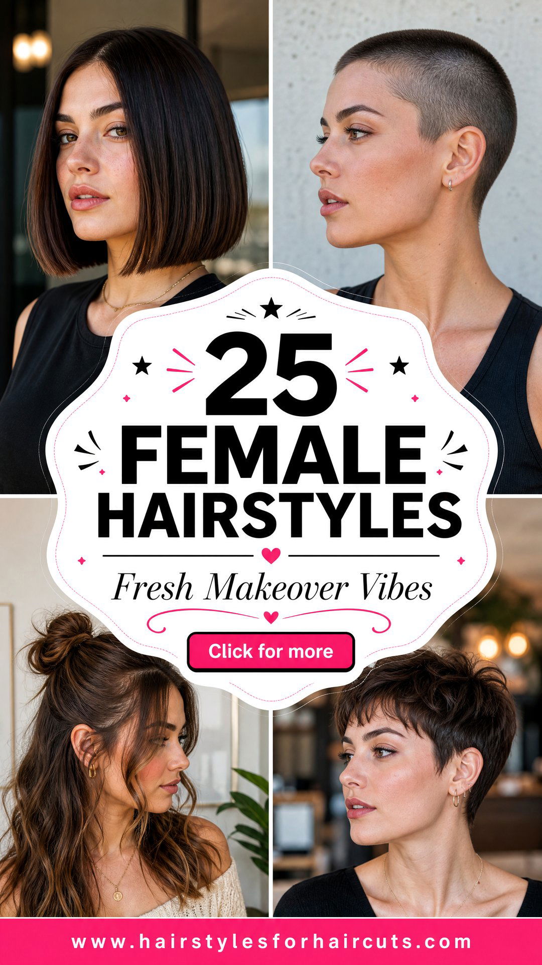 25 Female Hairstyles to Inspire Your Next Makeover - 25 Female Hairstyles to Inspire Your Next Makeover