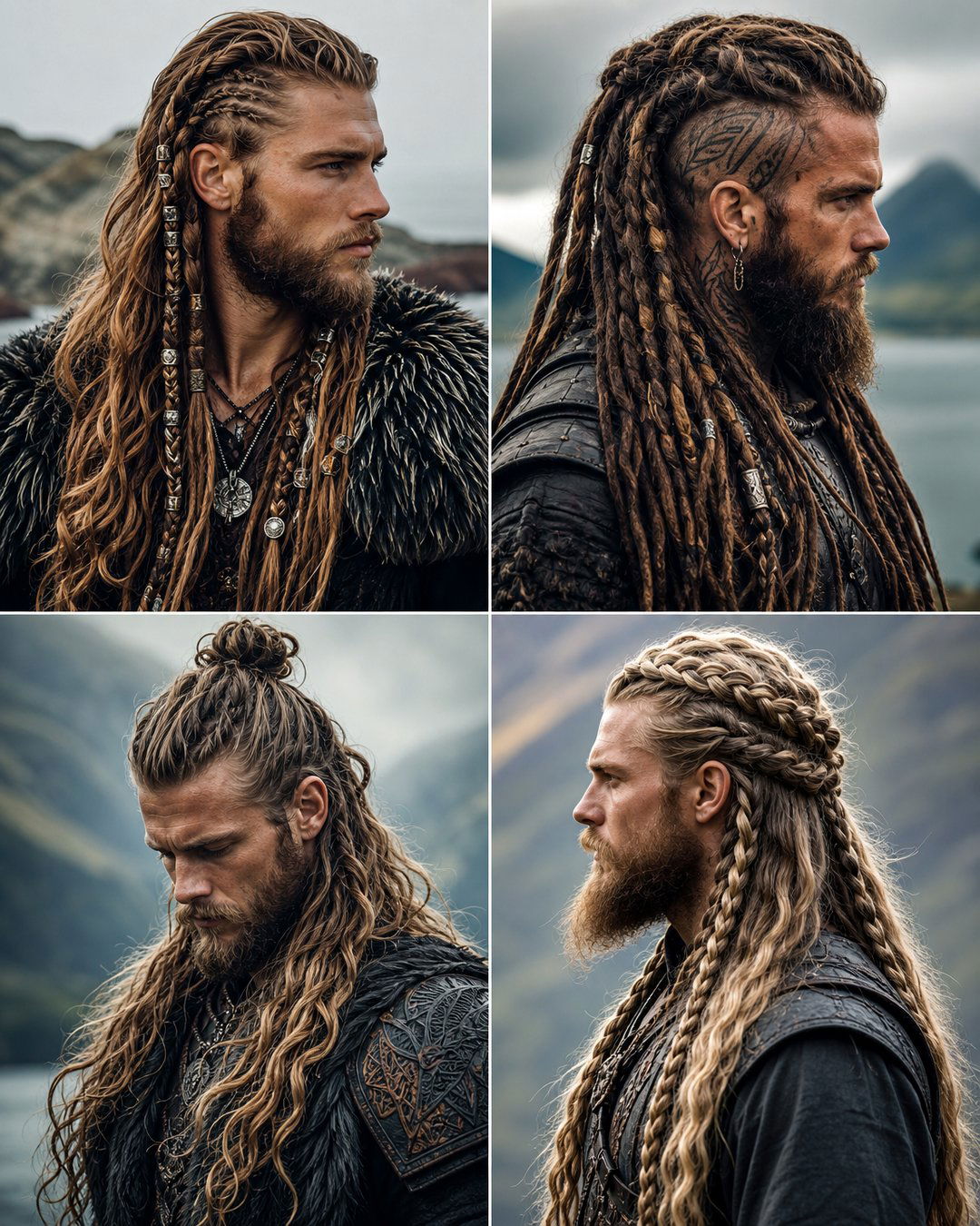 25 Fierce Long Hair Viking Hairstyles for a Bold Look
