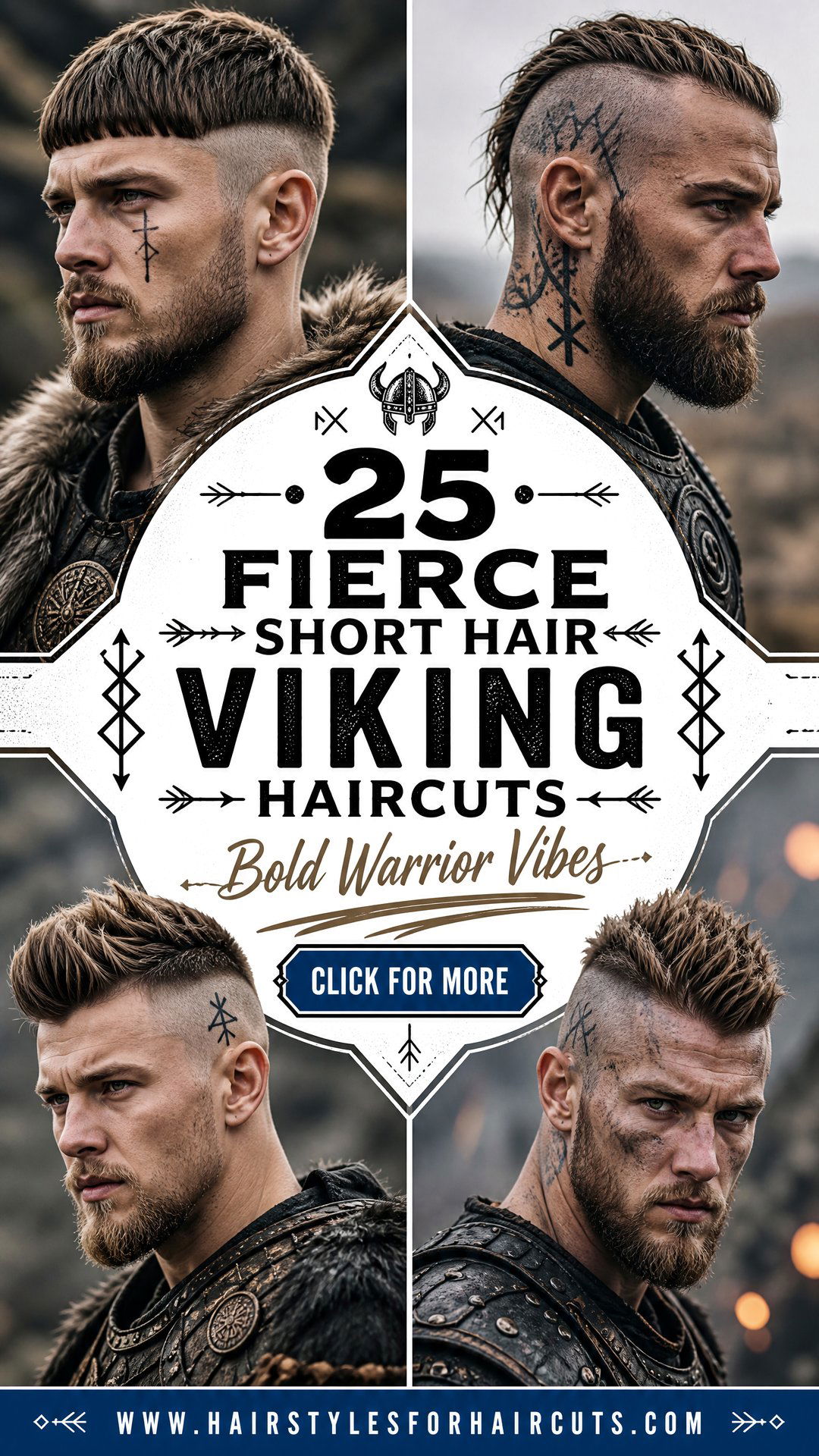 25 Fierce Short Hair Viking Haircuts to Inspire You - 25 Fierce Short Hair Viking Haircuts to Inspire You