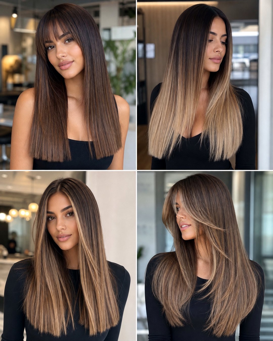 25 Fine Hair Long Blunt Haircuts for Fuller Look