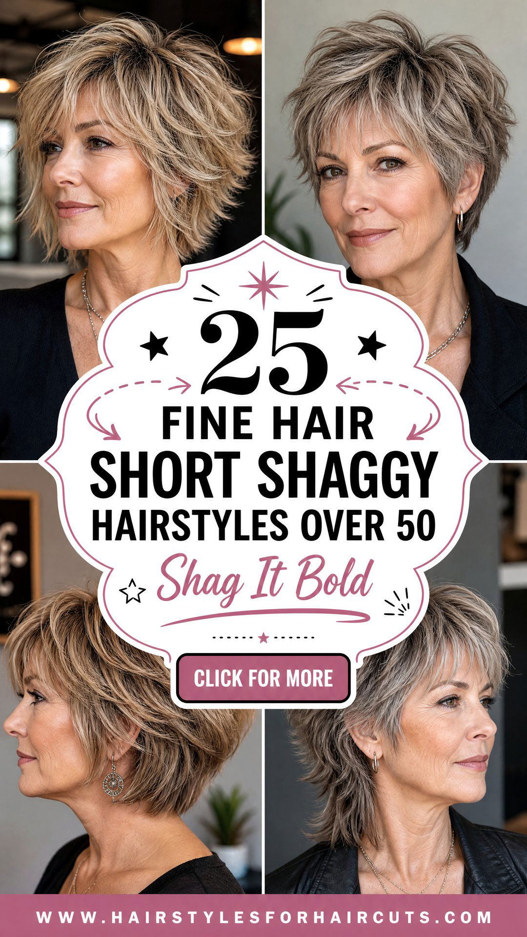 25 Fine Hair Short Shaggy Hairstyles Over 50 Ideas - 25 Fine Hair Short Shaggy Hairstyles Over 50 Ideas