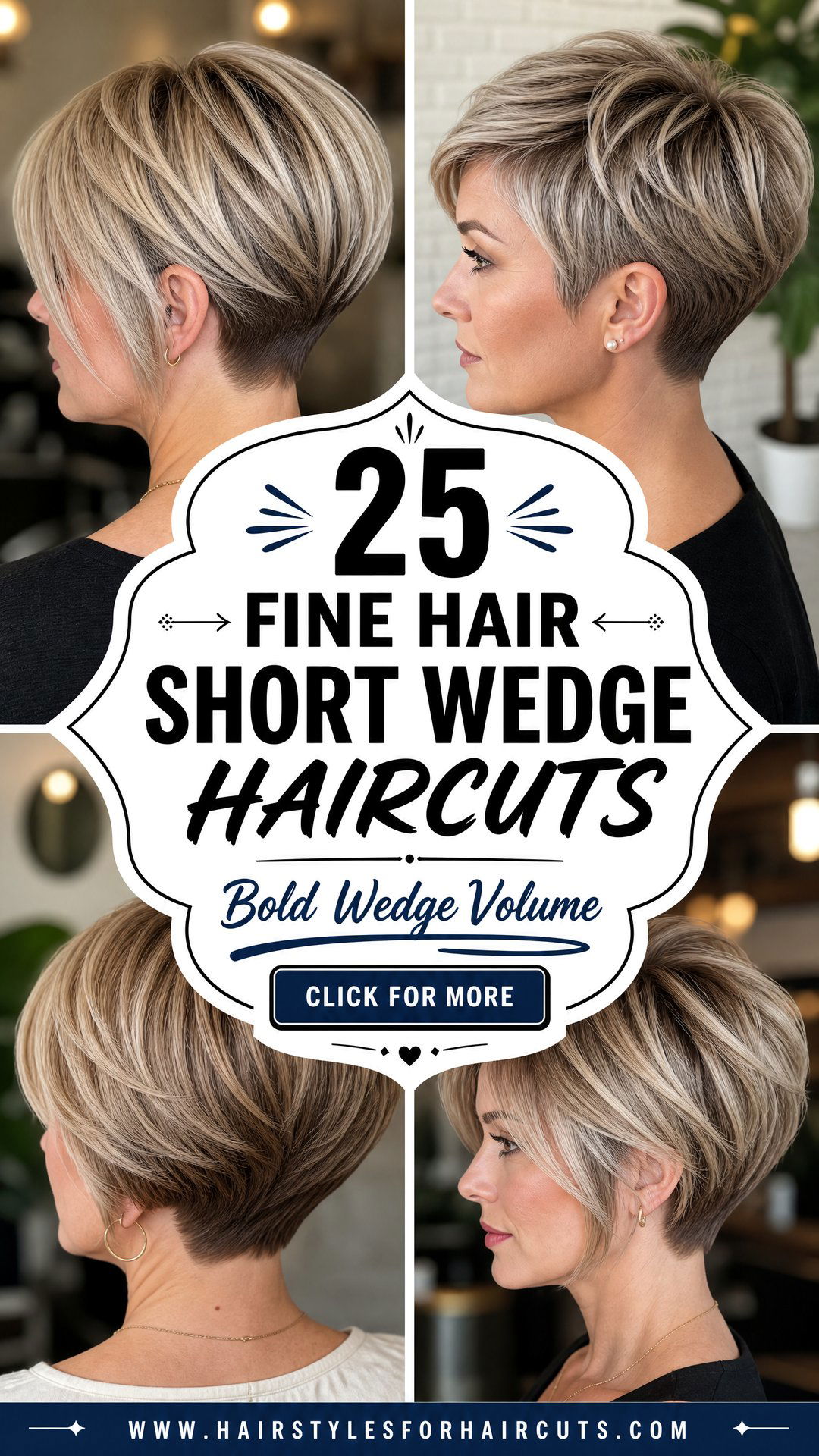 25 Fine Hair Short Wedge Haircuts for Bold Volume - 25 Fine Hair Short Wedge Haircuts for Bold Volume