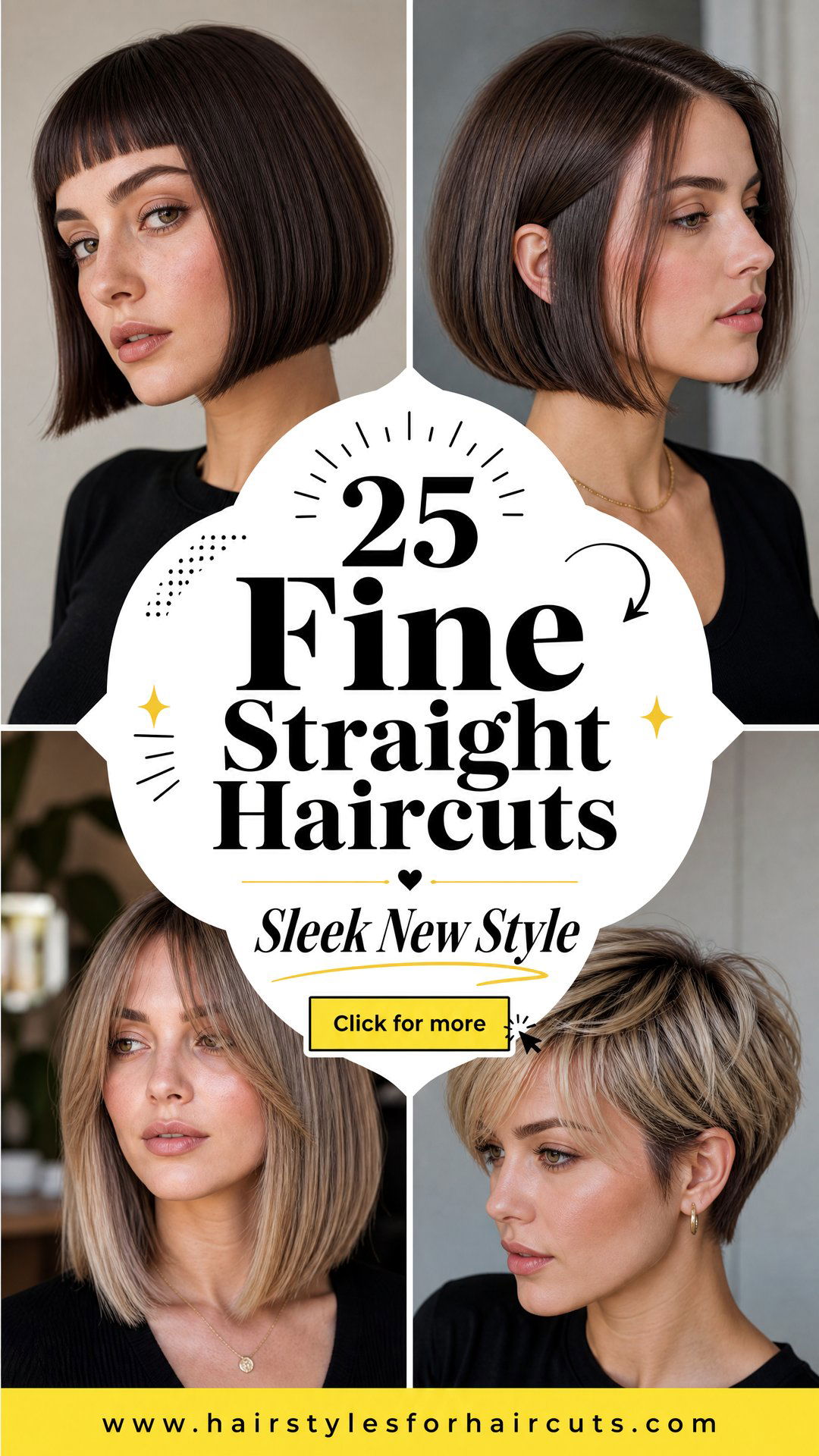 25 Fine Straight Haircuts for a Sleek New Style - 25 Fine Straight Haircuts for a Sleek New Style