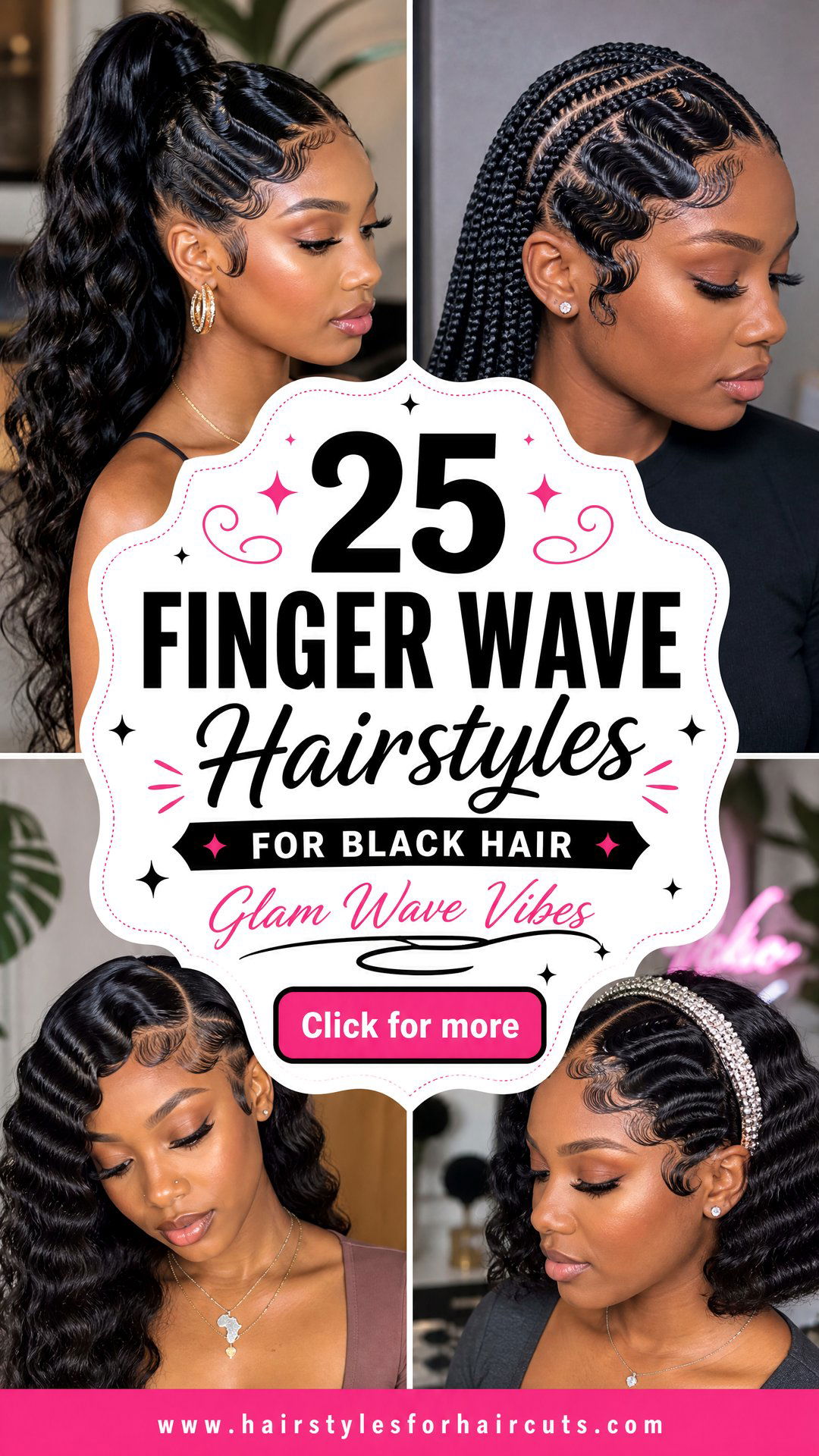 25 Finger Wave Hairstyles for Black Hair to Try - 25 Finger Wave Hairstyles for Black Hair to Try