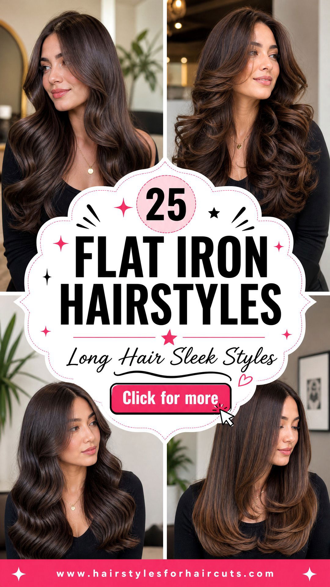 25 Flat Iron Hairstyles for Long Hair Sleek Styles - 25 Flat Iron Hairstyles for Long Hair: Sleek Styles