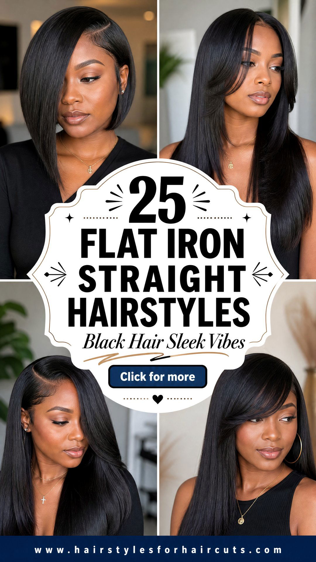 25 Flat Iron Straight Hairstyles for Black Hair Ideas - 25 Flat Iron Straight Hairstyles for Black Hair Ideas