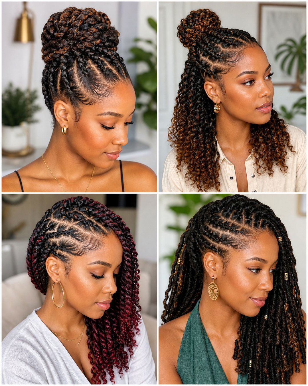 25 Flat Twist Hairstyles for Natural Hair Stunning Looks