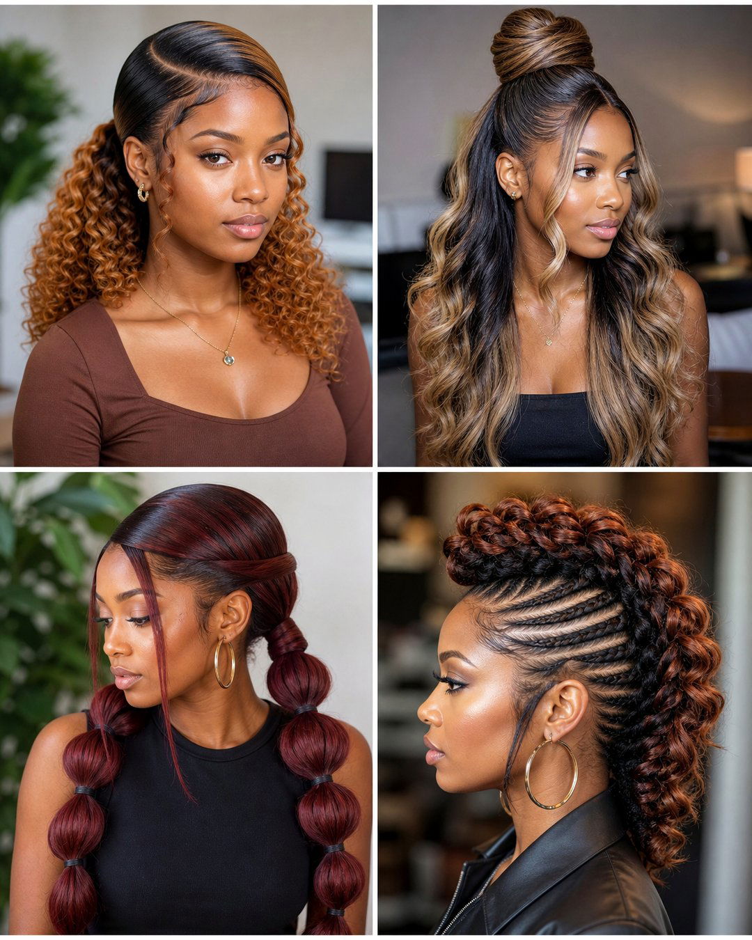 25 Flat Wrap Hairstyles for Black Hair Sleek Styles