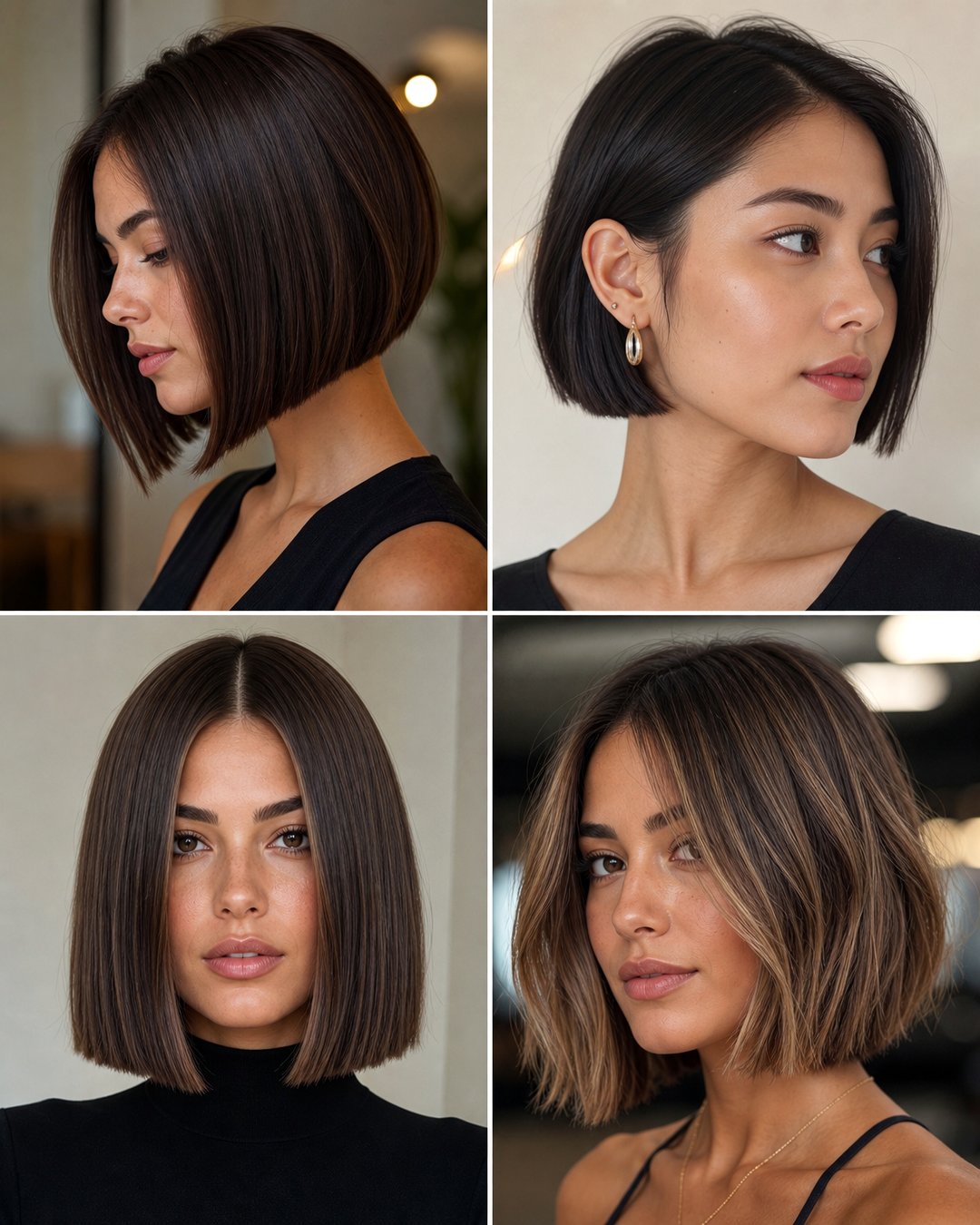 25 Flattering Blunt Bob Haircuts for Fine Hair to Love
