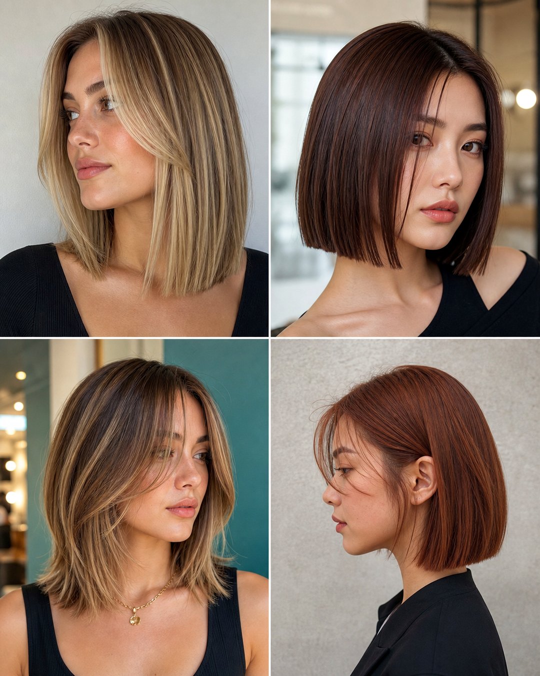 25 Flattering Blunt Haircuts for Fine Hair Volume