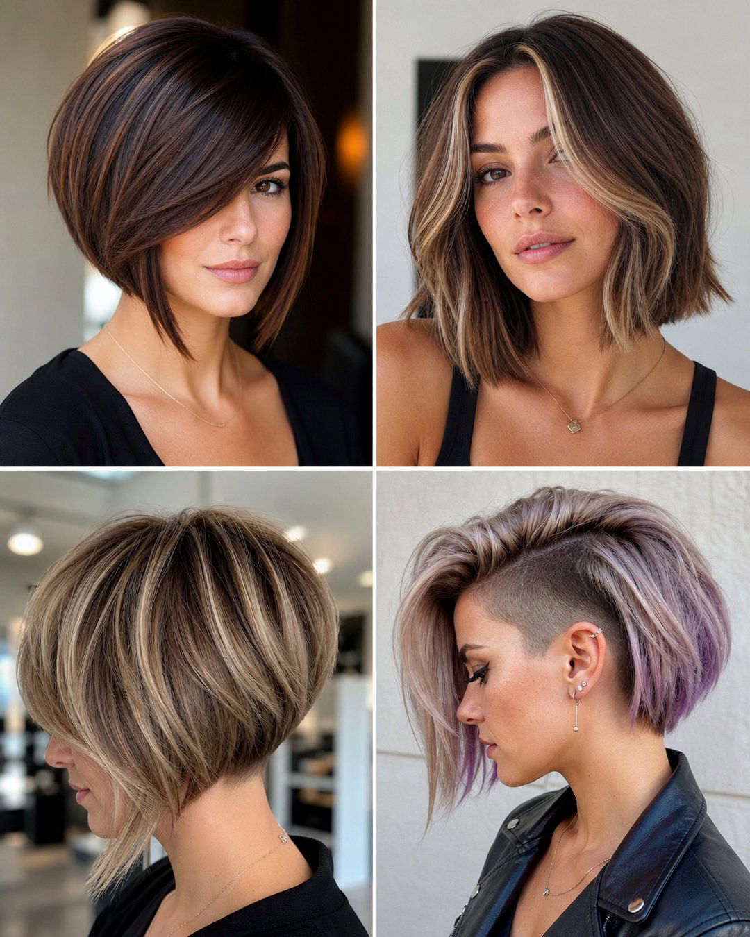 25 Flattering Bob Haircuts for Round Face Shapes to Try