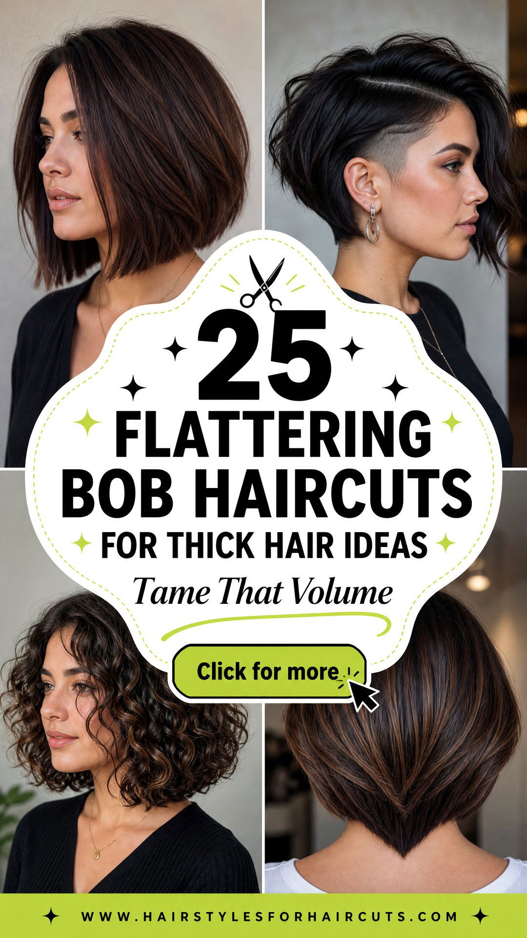 25 Flattering Bob Haircuts for Thick Hair Ideas - 25 Flattering Bob Haircuts for Thick Hair Ideas