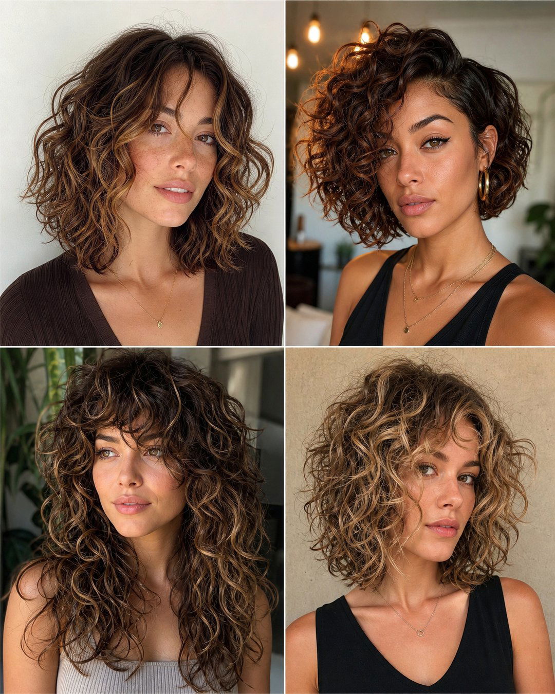 25 Flattering Curly Thin Hair Haircuts for Volume