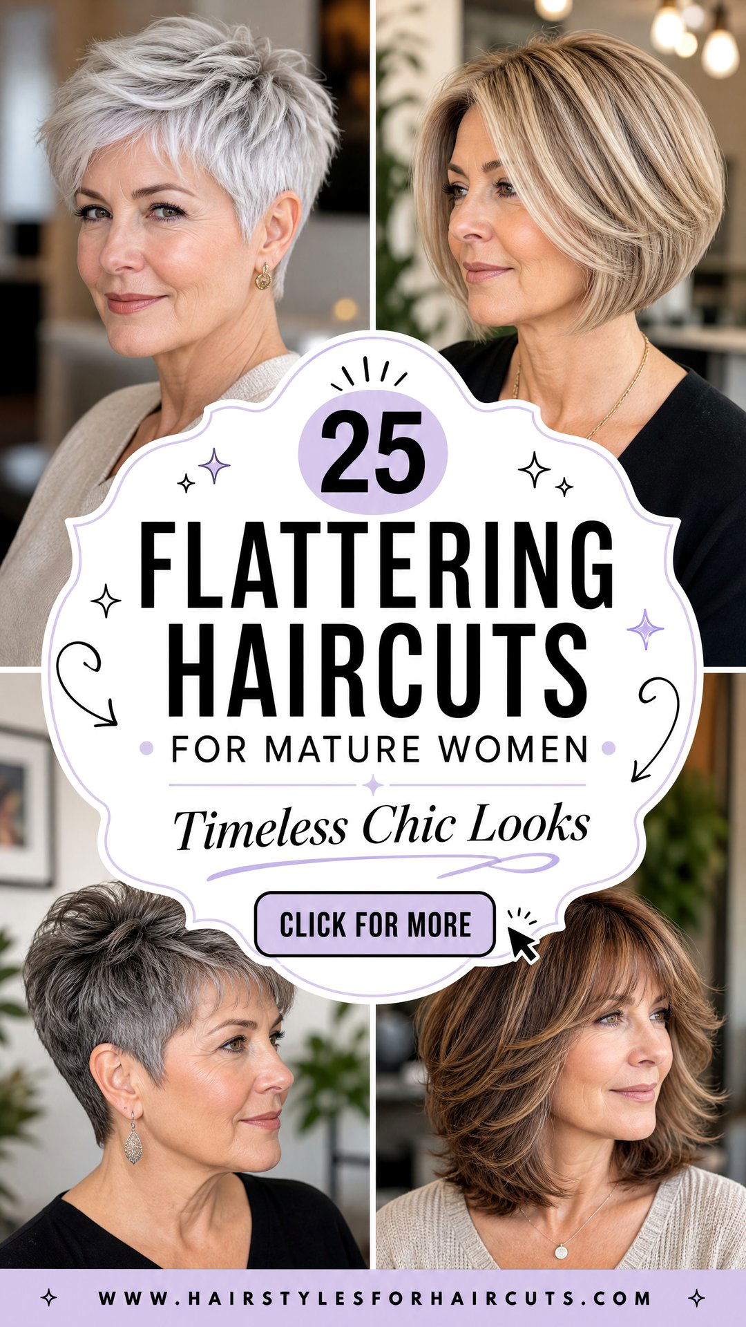 25 Flattering Haircuts for Mature Women to Try - 25 Flattering Haircuts for Mature Women to Try