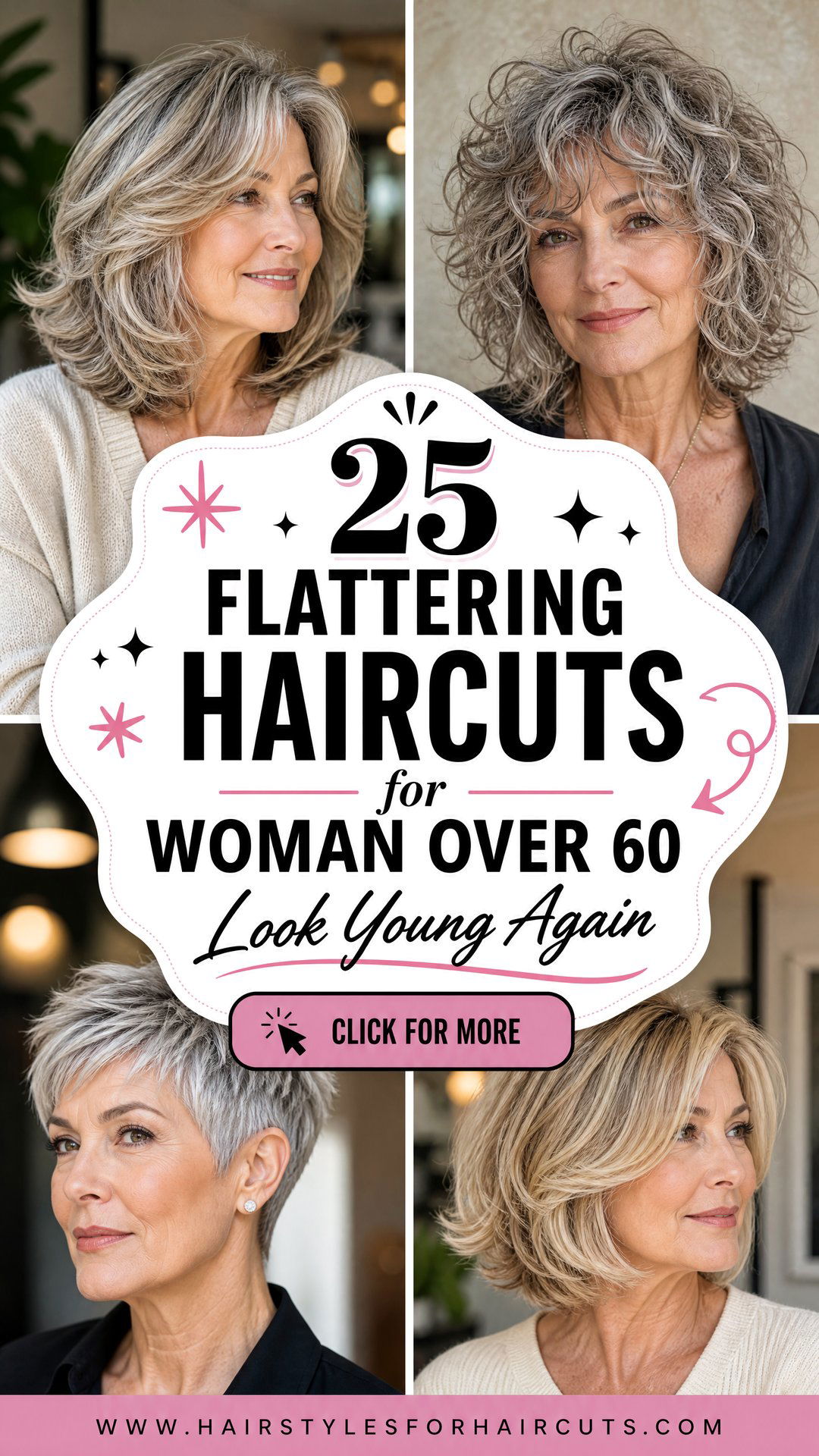 25 Flattering Haircuts for Woman Over 60 to Look Young - 25 Flattering Haircuts for Woman Over 60 to Look Young