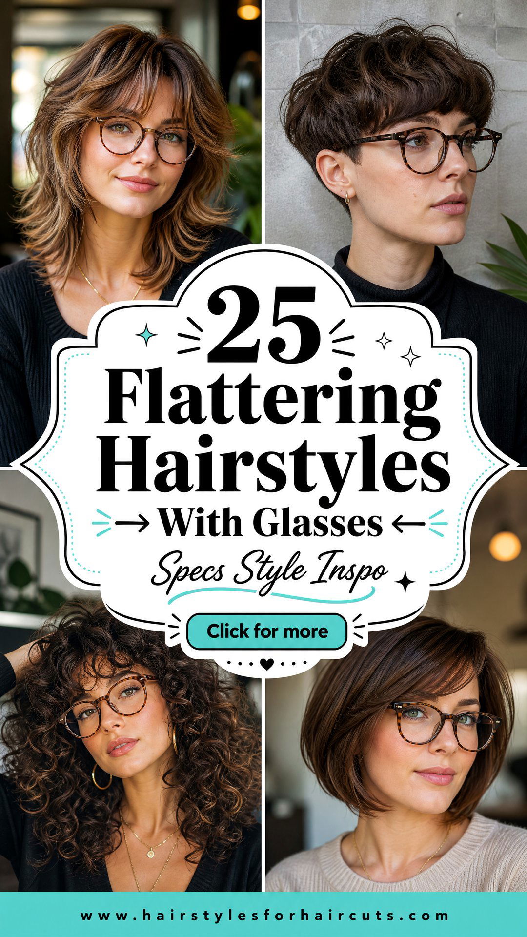 25 Flattering Hairstyles With Glasses to Try Today - 25 Flattering Hairstyles With Glasses to Try Today