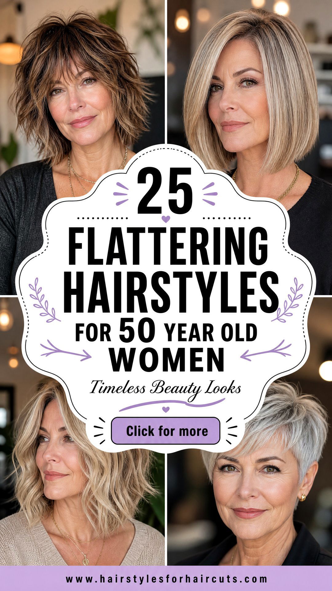 25 Flattering Hairstyles for 50 Year Old Women - 25 Flattering Hairstyles for 50 Year Old Women