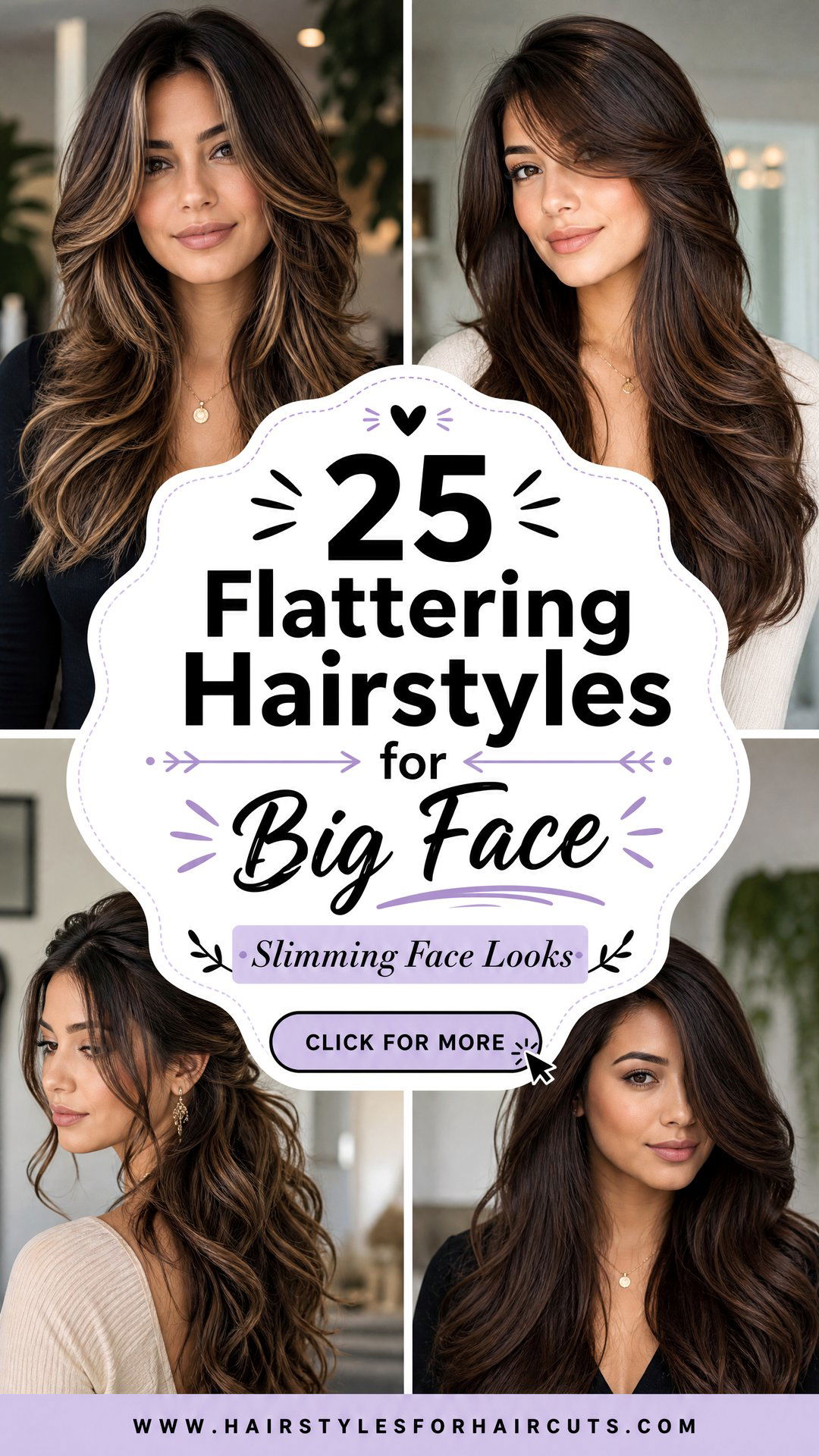 25 Flattering Hairstyles for Big Face Slimming Looks - 25 Flattering Hairstyles for Big Face: Slimming Looks