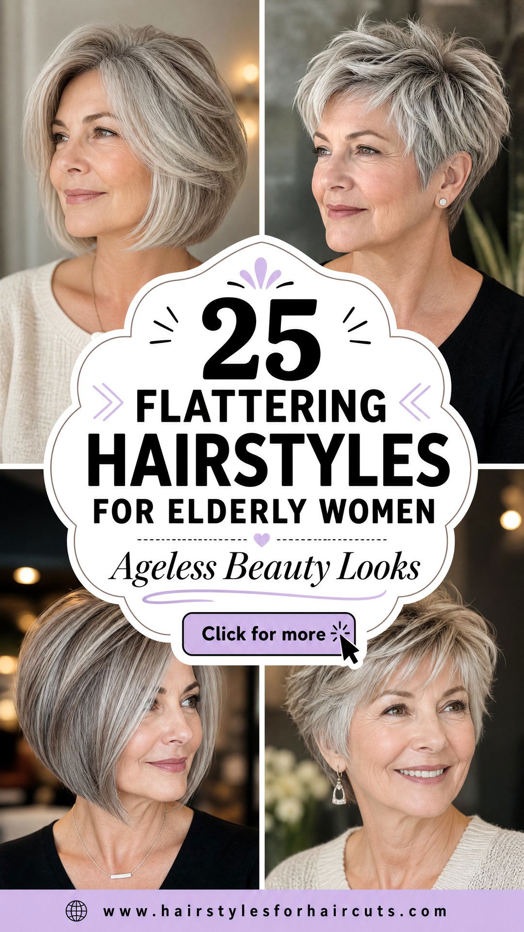25 Flattering Hairstyles for Elderly Women to Look Younger - 25 Flattering Hairstyles for Elderly Women to Look Younger