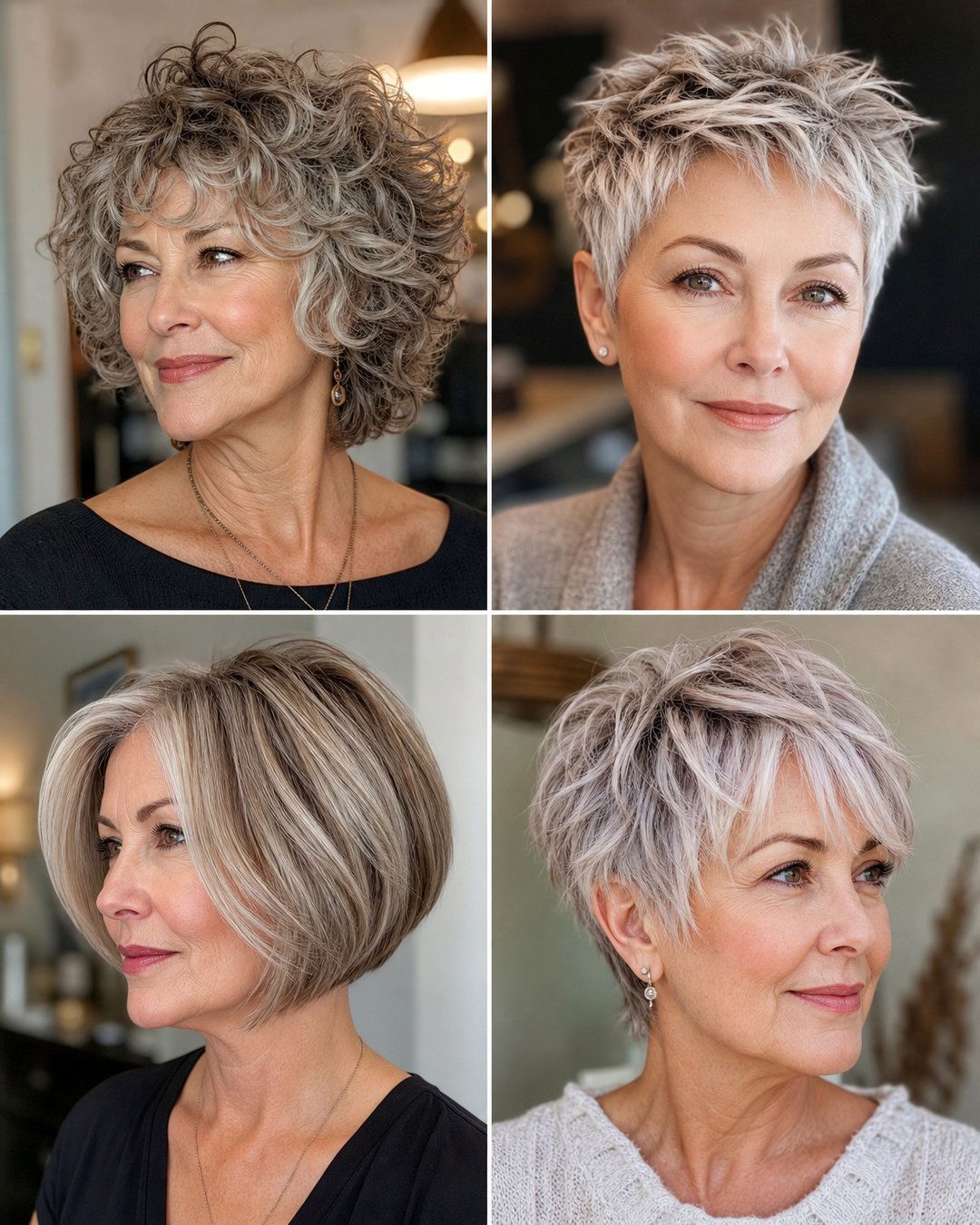 25 Flattering Hairstyles for Elderly Women to Look Younger