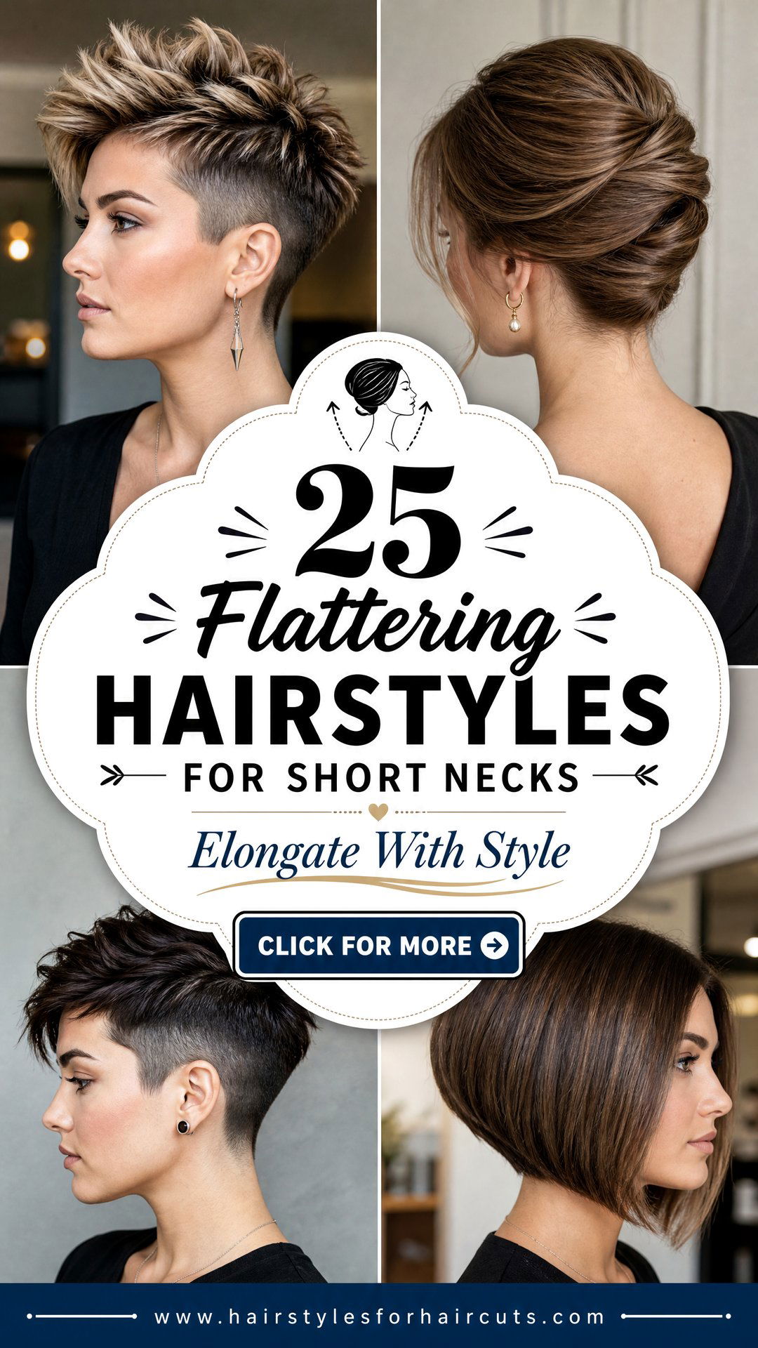 25 Flattering Hairstyles for Short Necks to Try - 25 Flattering Hairstyles for Short Necks to Try